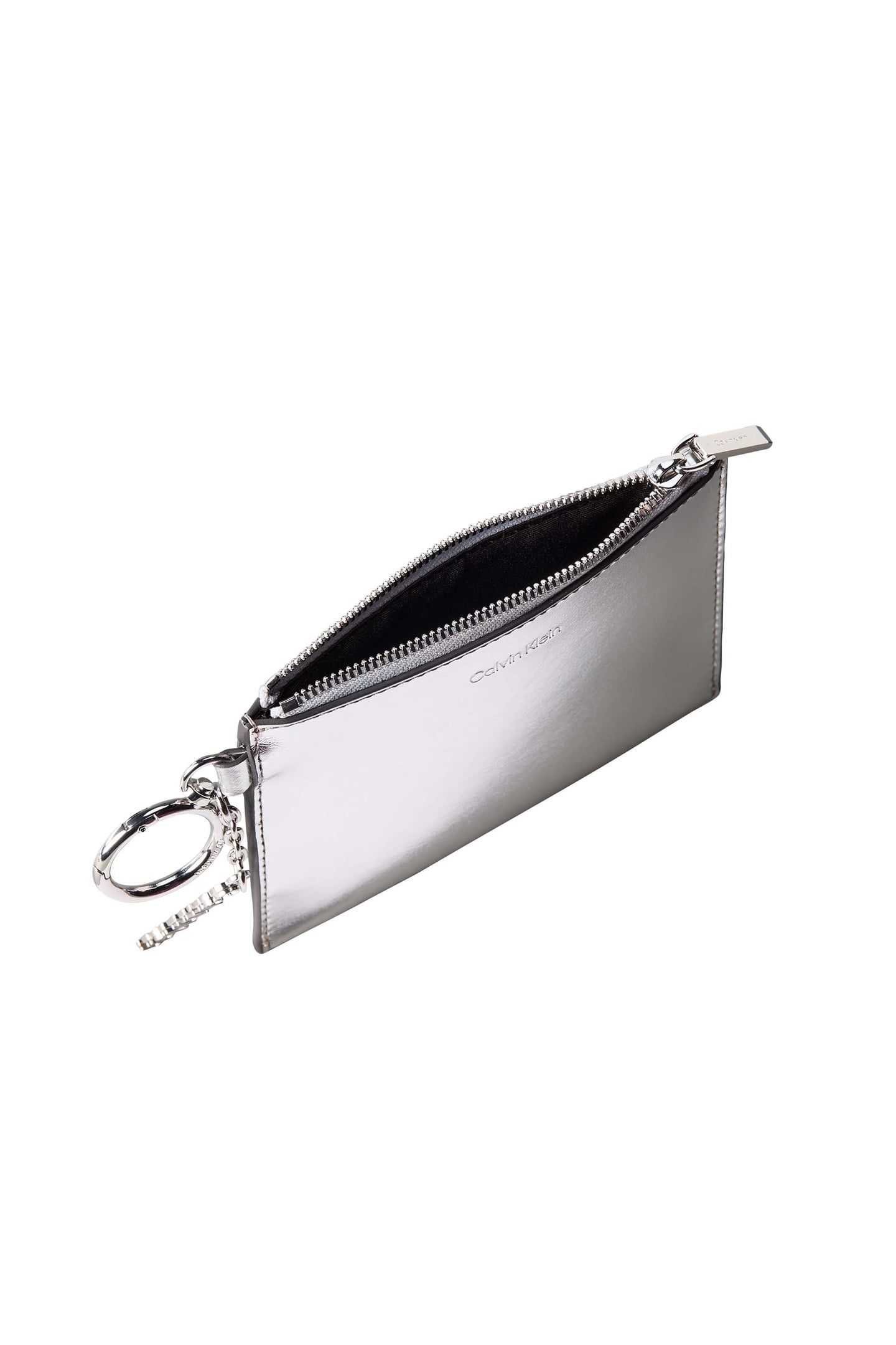 SCRIPT HARDWARE METALLIC POUCH SILVER METALLIC 2