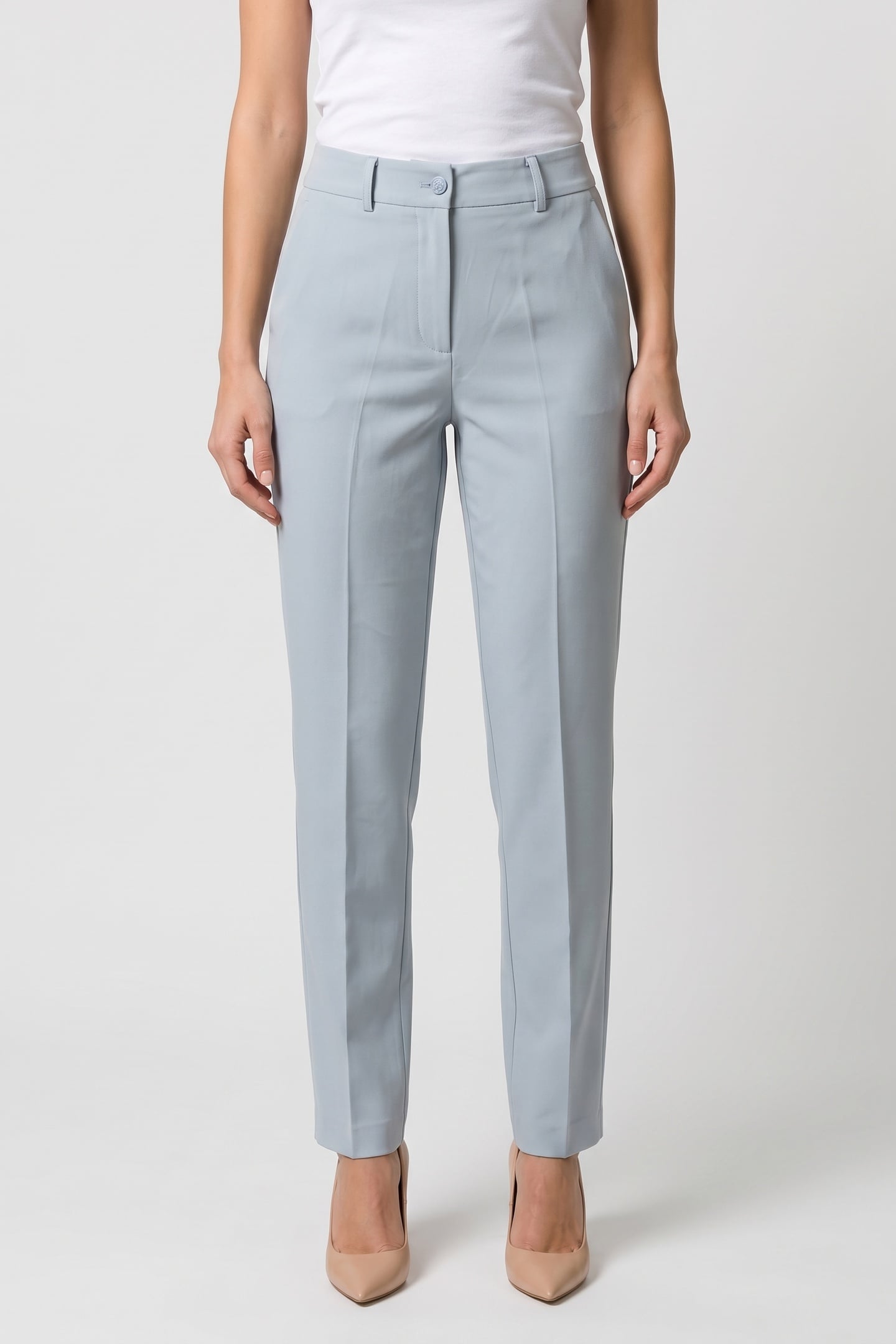 GUESS ECO NEW CARLA CREPE PANT CORONADO BLUE 1