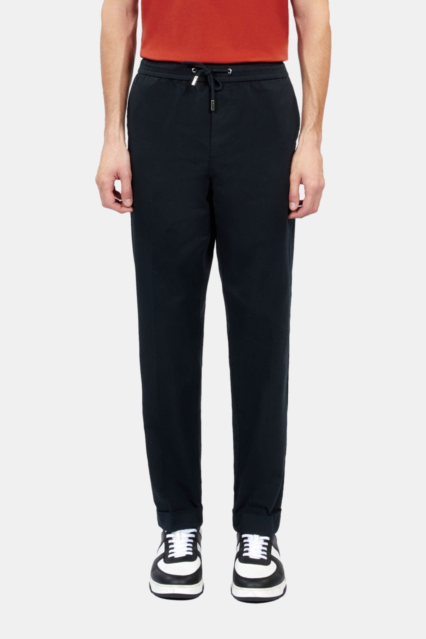 TROUSERS WITH DRAWSTRING AT THE WAIST NAVY 2