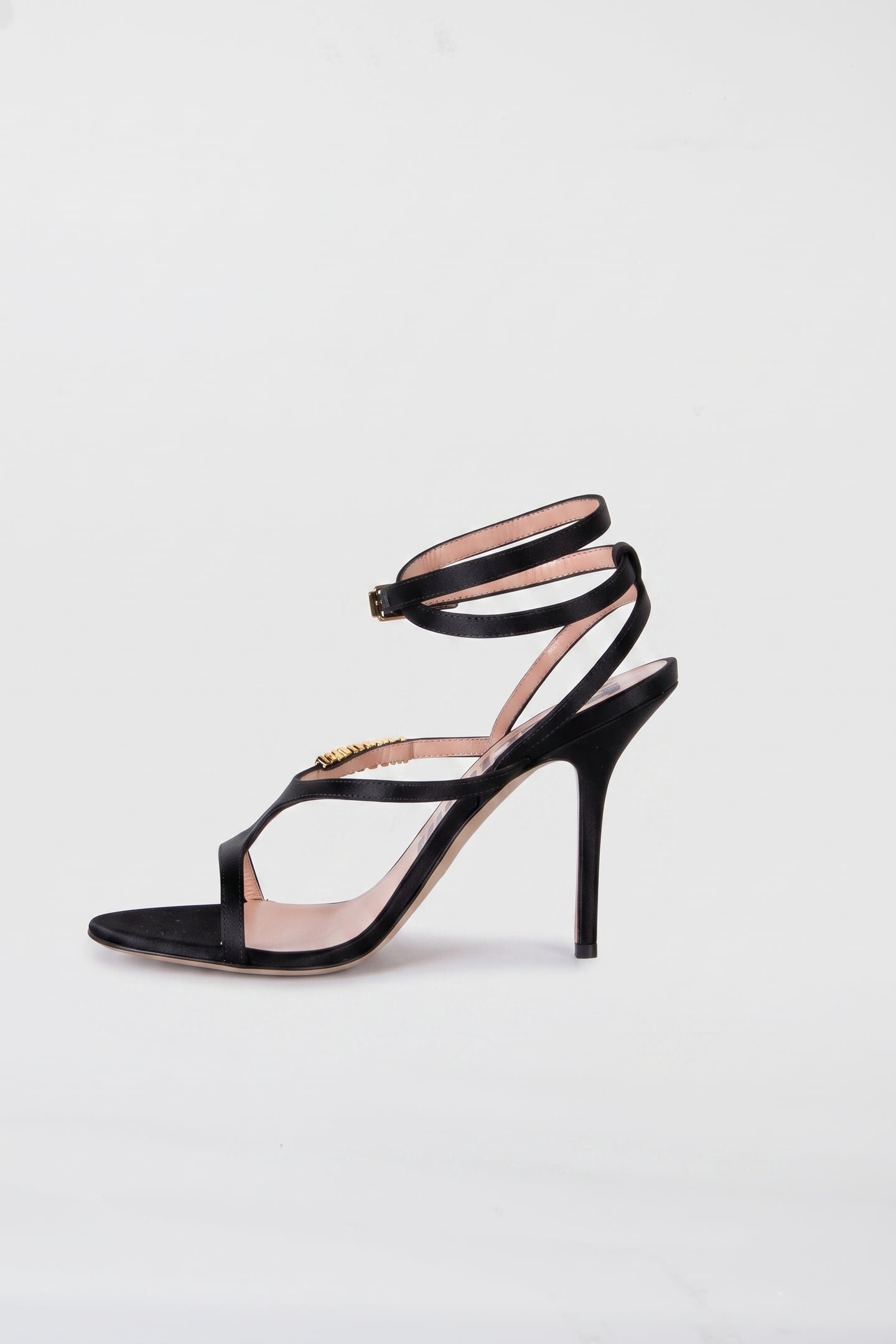 GOATSKIN SANDALS BLACK 2