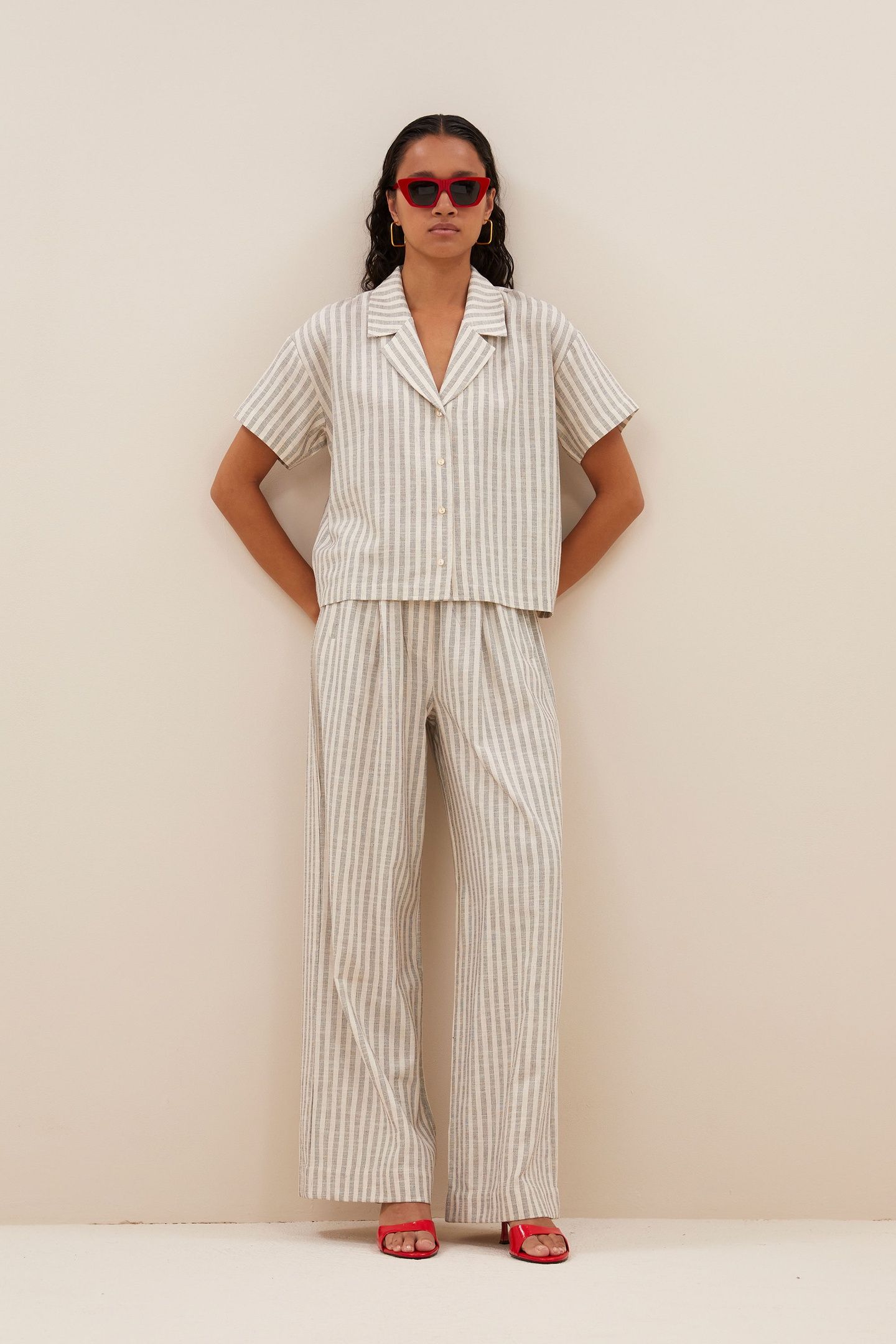 BENJI MARINE PANTS MARINE STRIPE 2