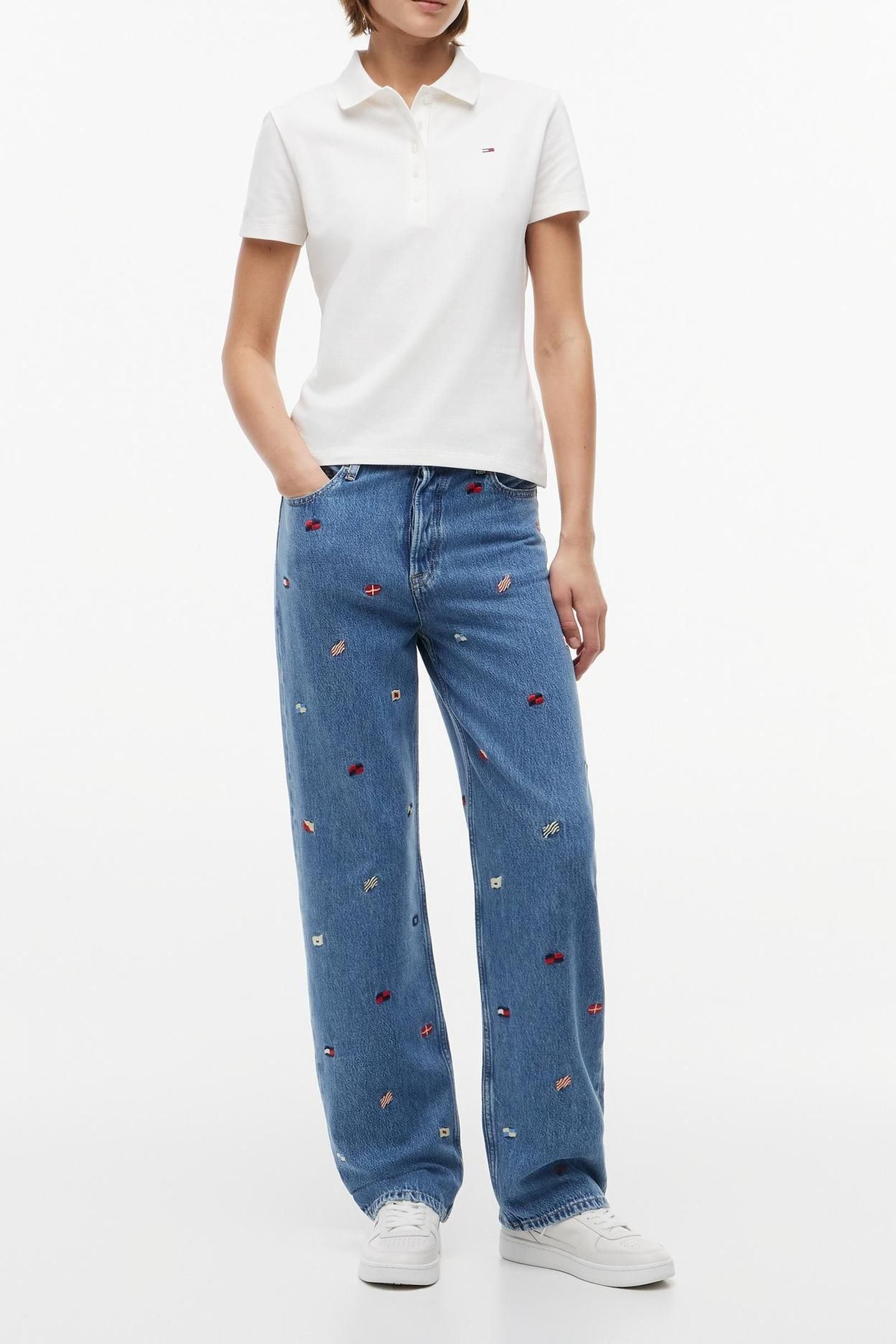 LAYLA HIGH RISE SLIM STRAIGHT DENIM MEDIUM 3