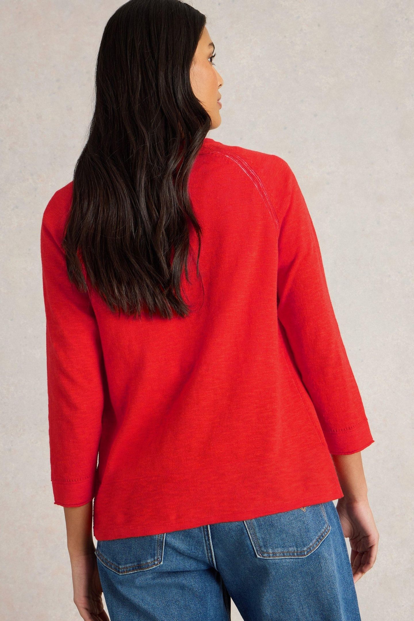 NARIA CARDI BRIGHT ORANGE 3