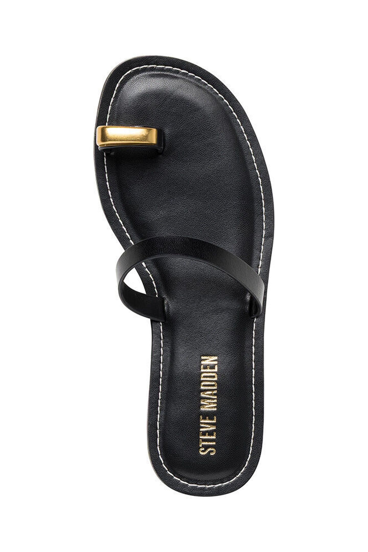 COPSE SLIDES BLACK LEATHER 5