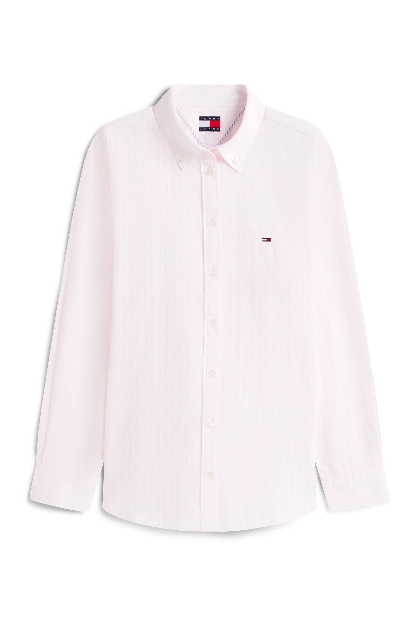REGULAR POPLIN SHIRT PEARLY PINK/STRIPE 4