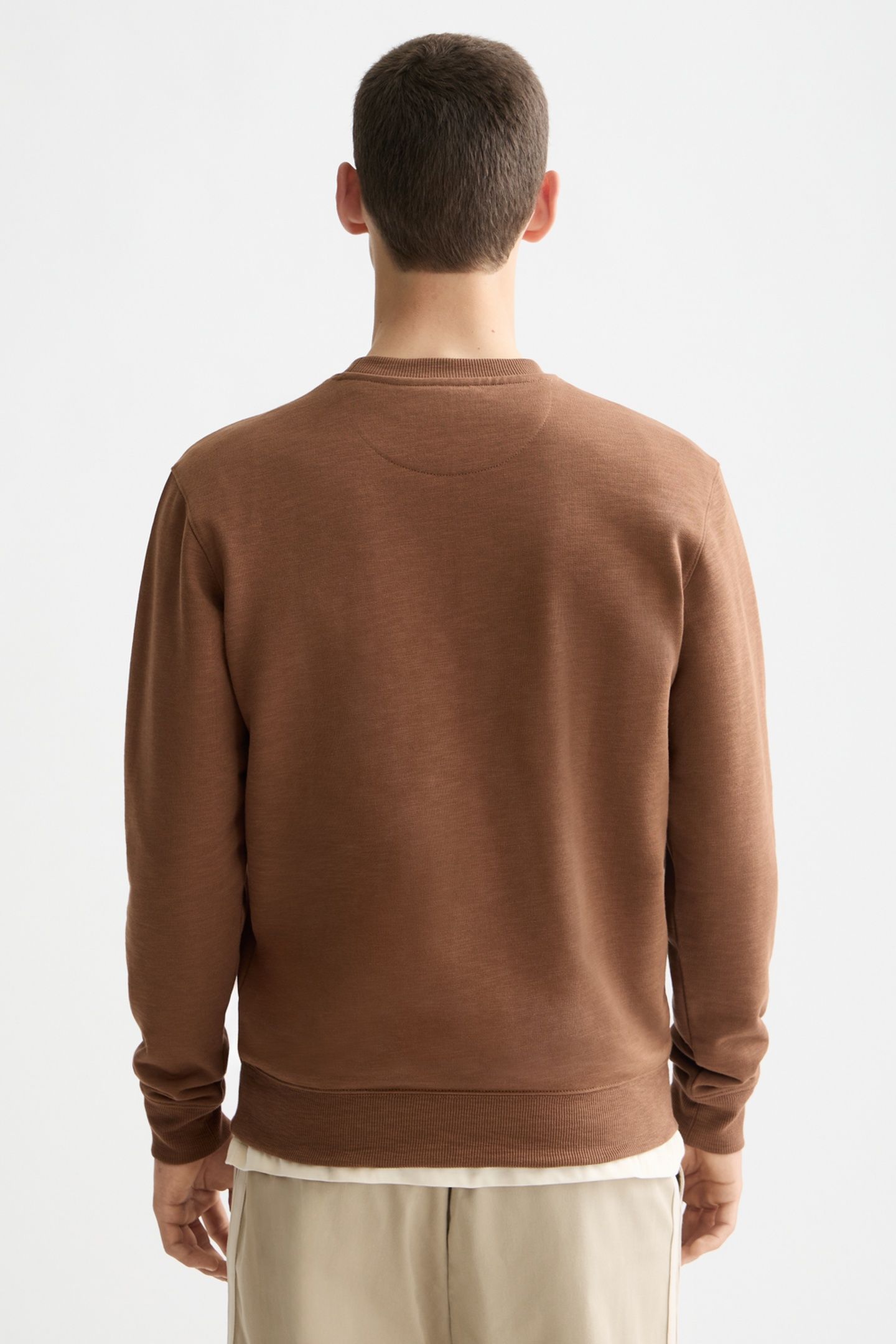 LEFT CHEST LOGO SWEATSHIRT SOFT SILT 3