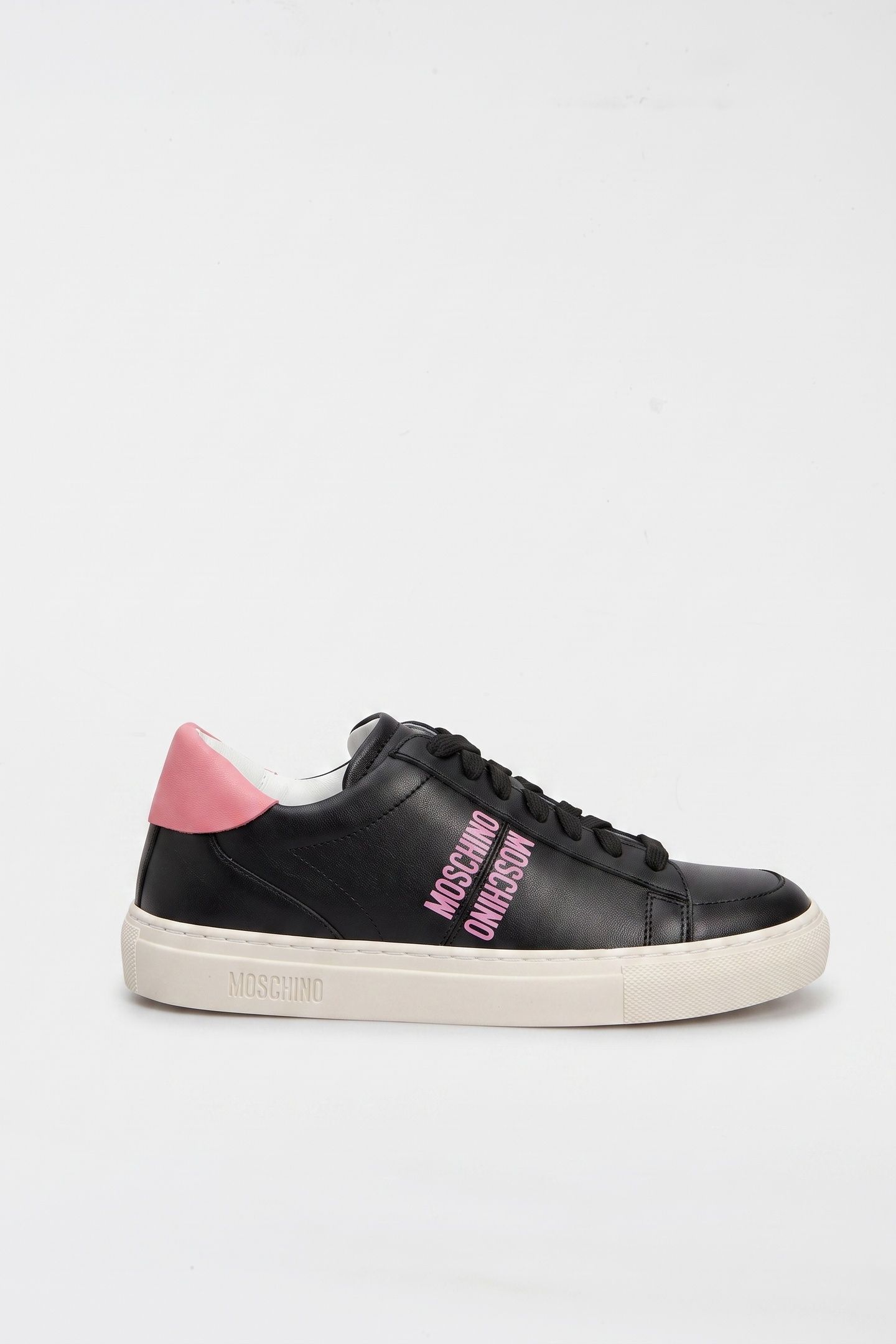 CALFSKIN SNEAKERS BLACK 1