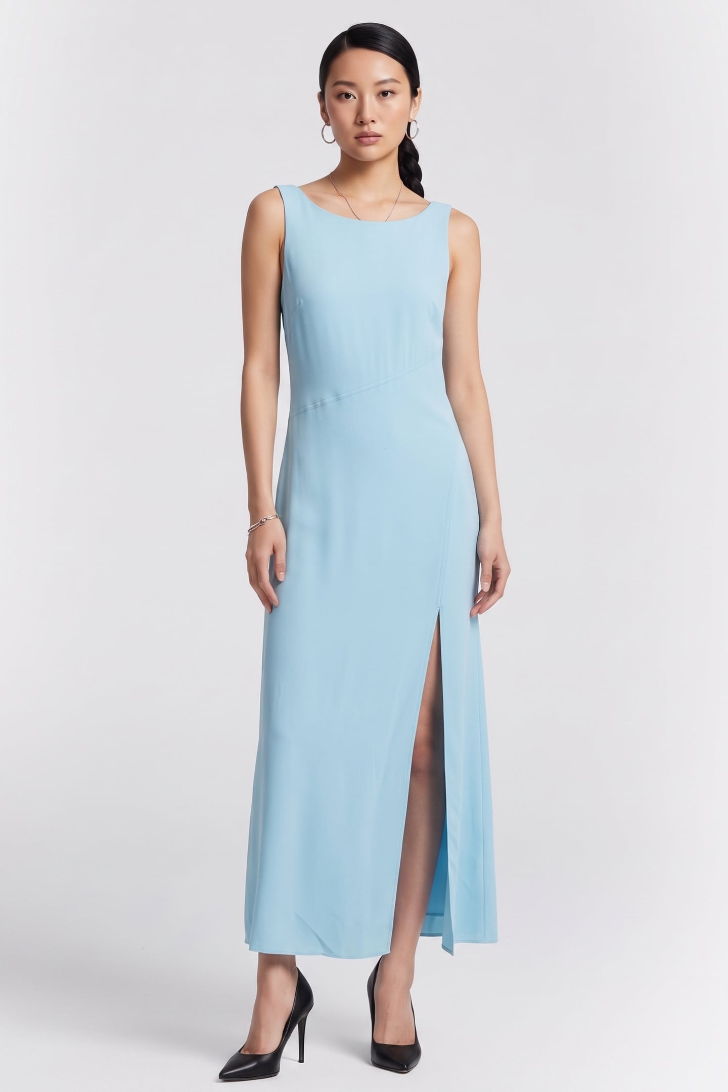 GIOIA EVENING DRESS TURQUOISE 1