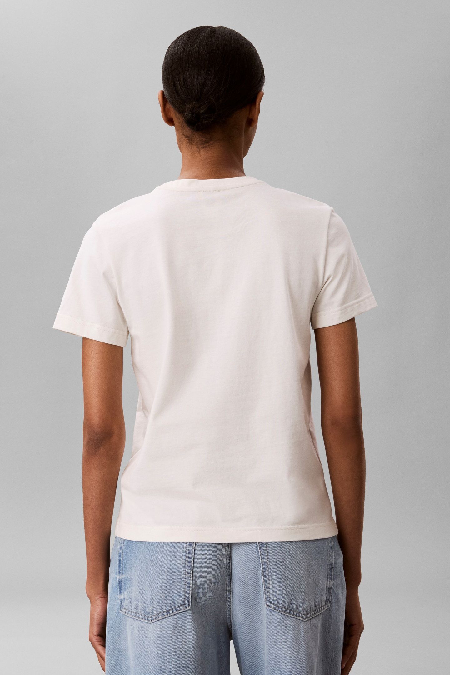 SHORT SLEEVE 20S JERSEY EMBLEM TEE TOFU 2