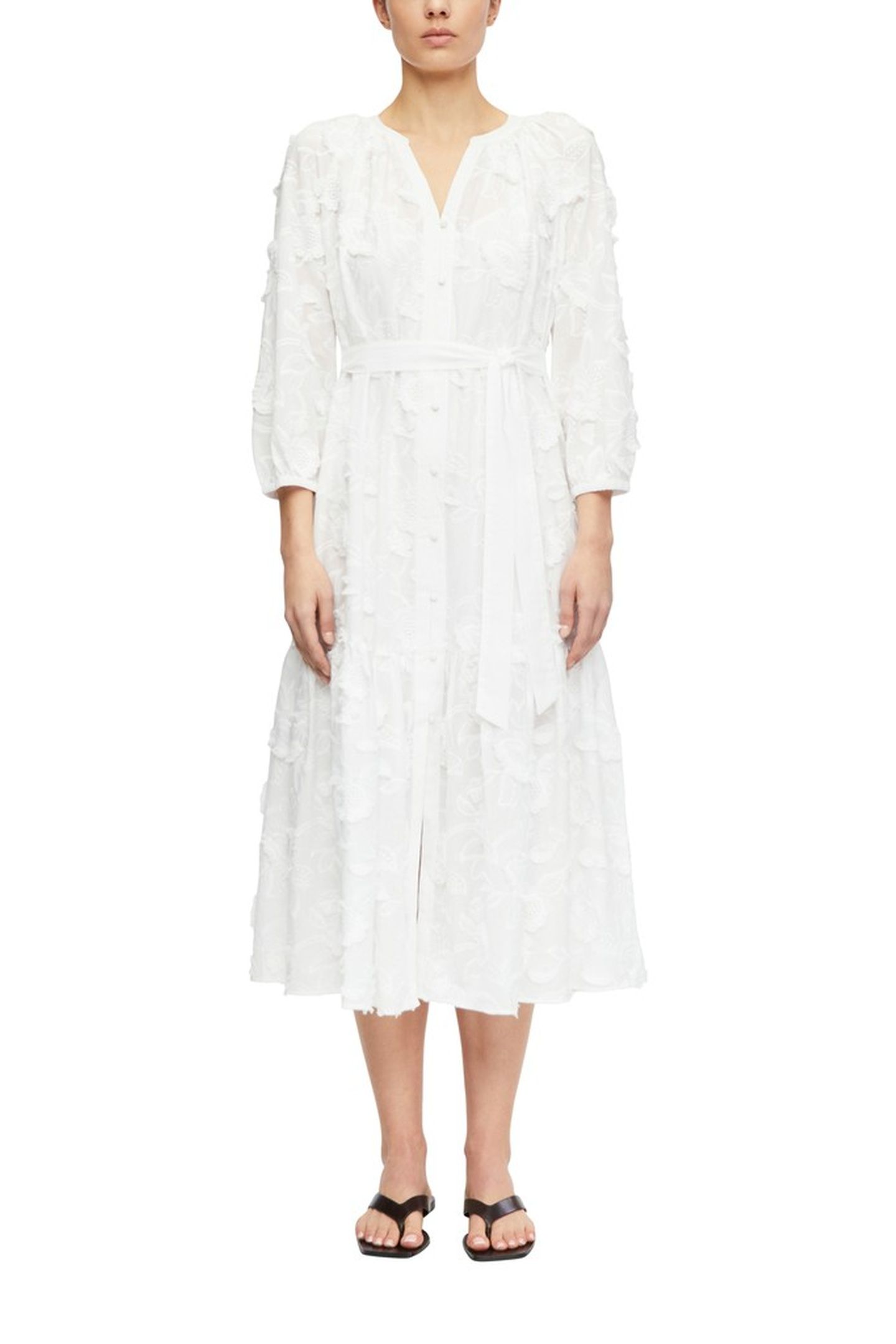 COMMA DRESSES WHITE 1