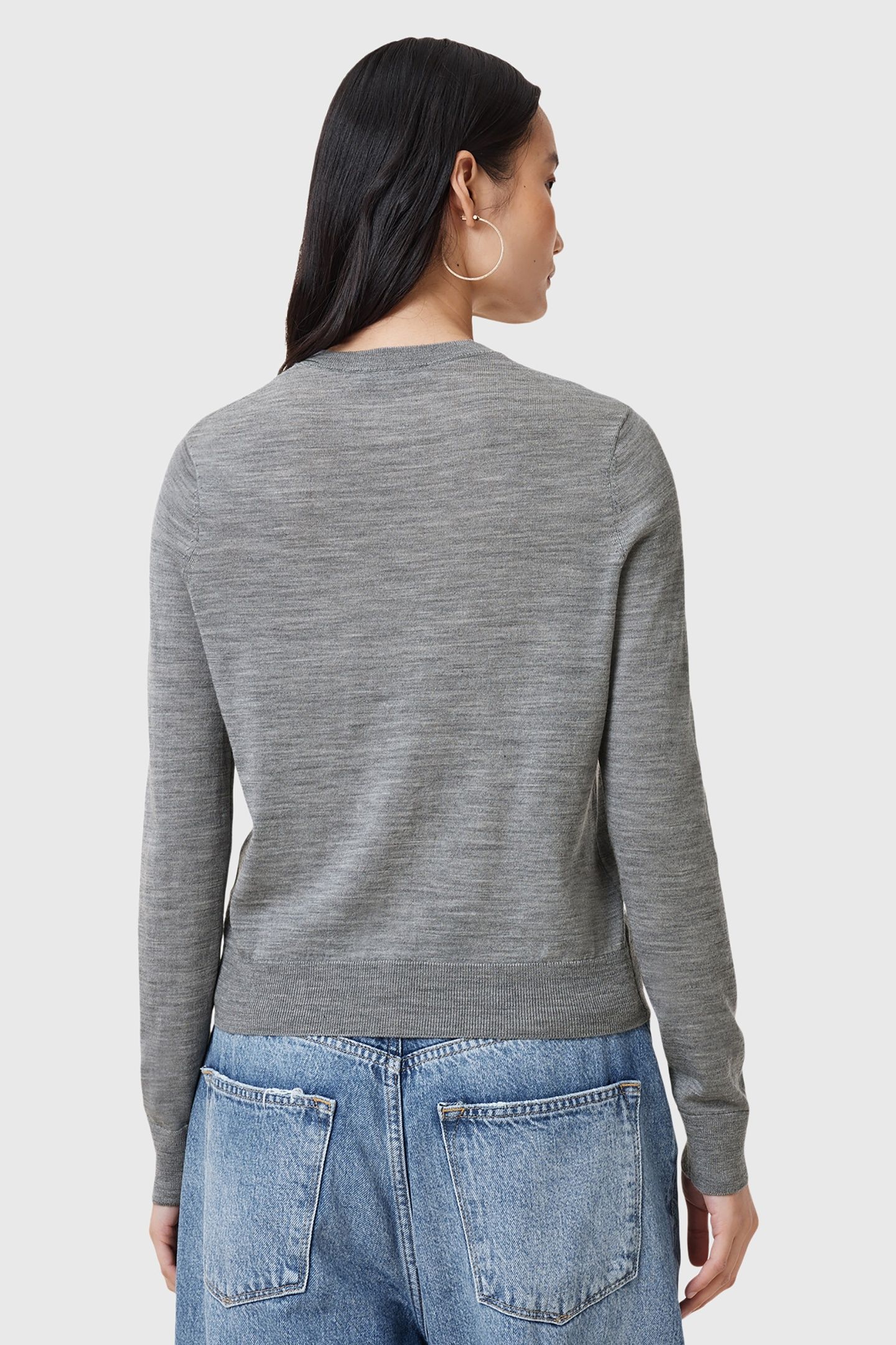 ANOUK CARDIGAN PALE GREY MARL 4