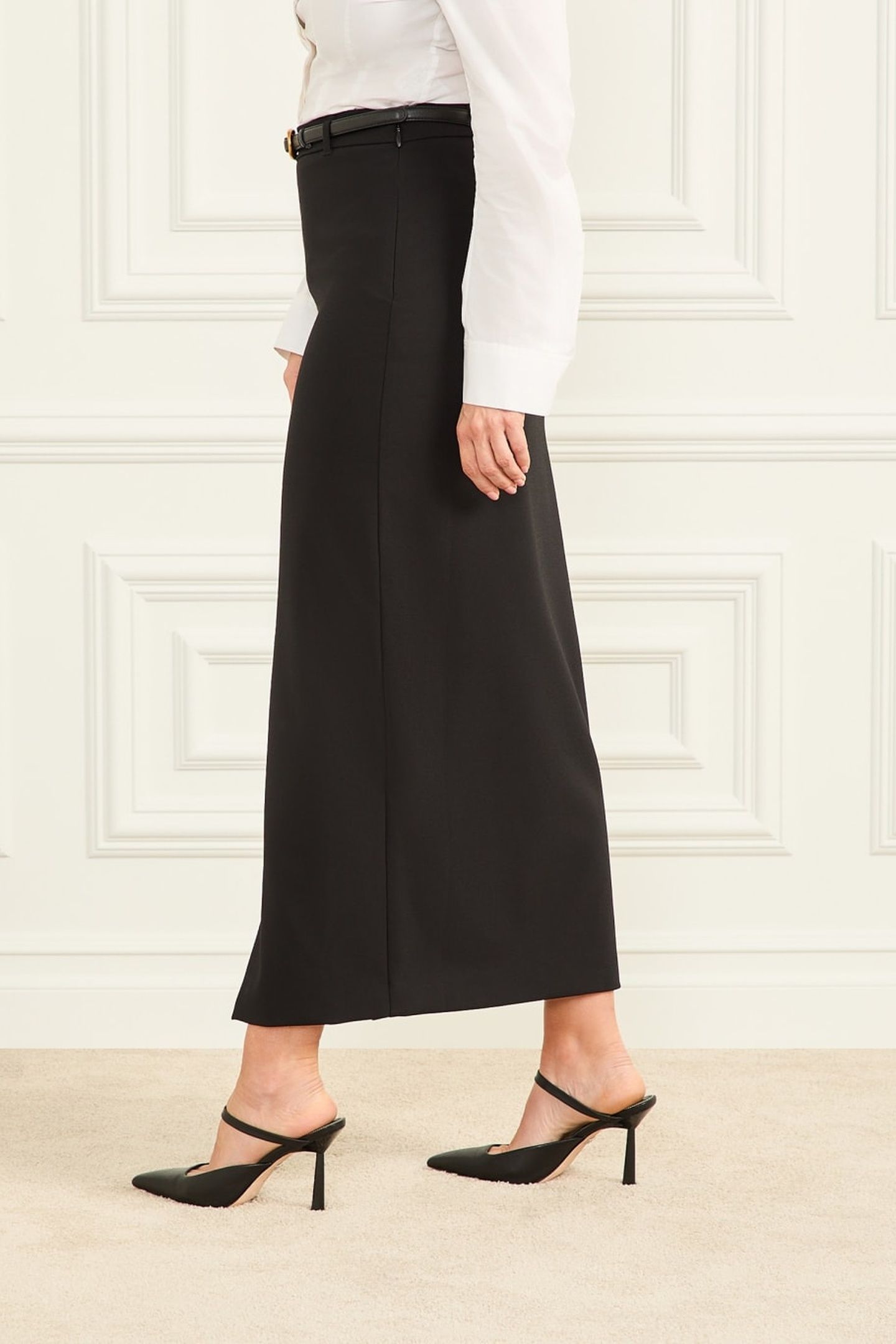WELL SUITED MAXI SKI JET BLACK A996 6