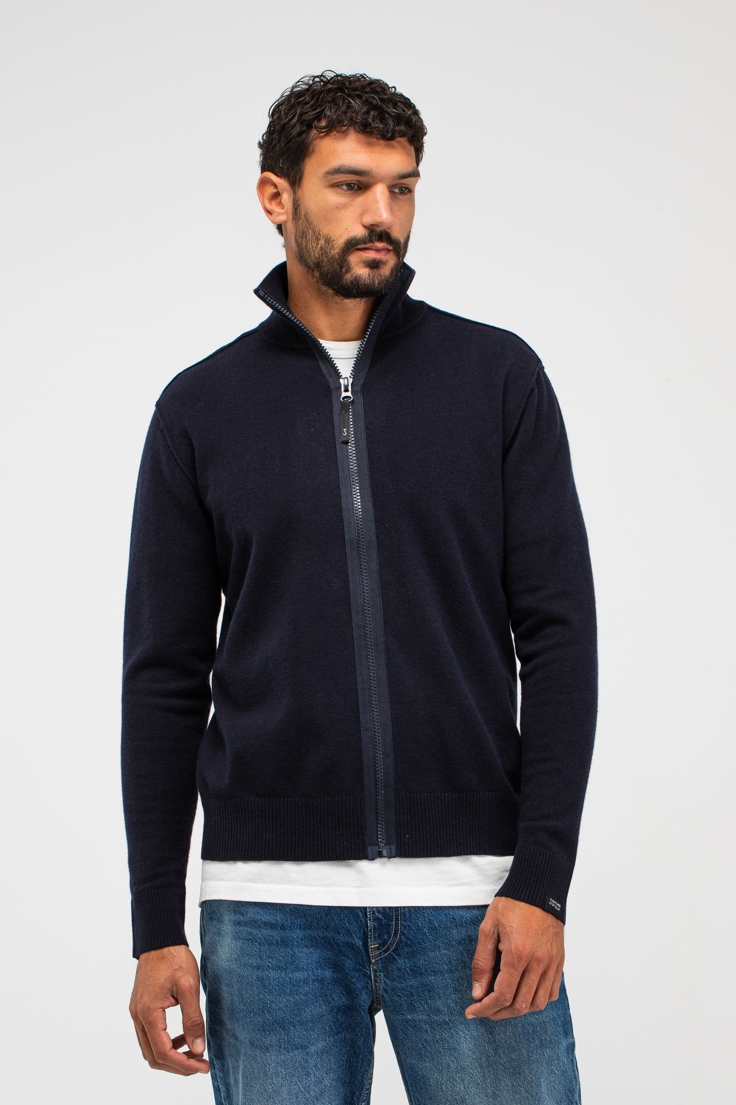 CLIFTON FULL ZIP ALASKA BLUE 1