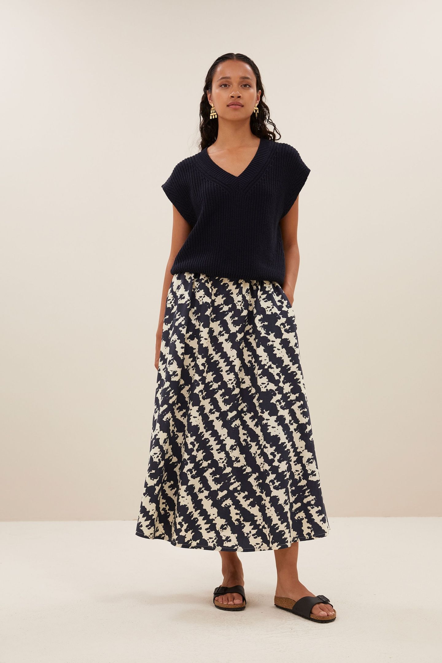 ALYS PULLOVER NAVY 2
