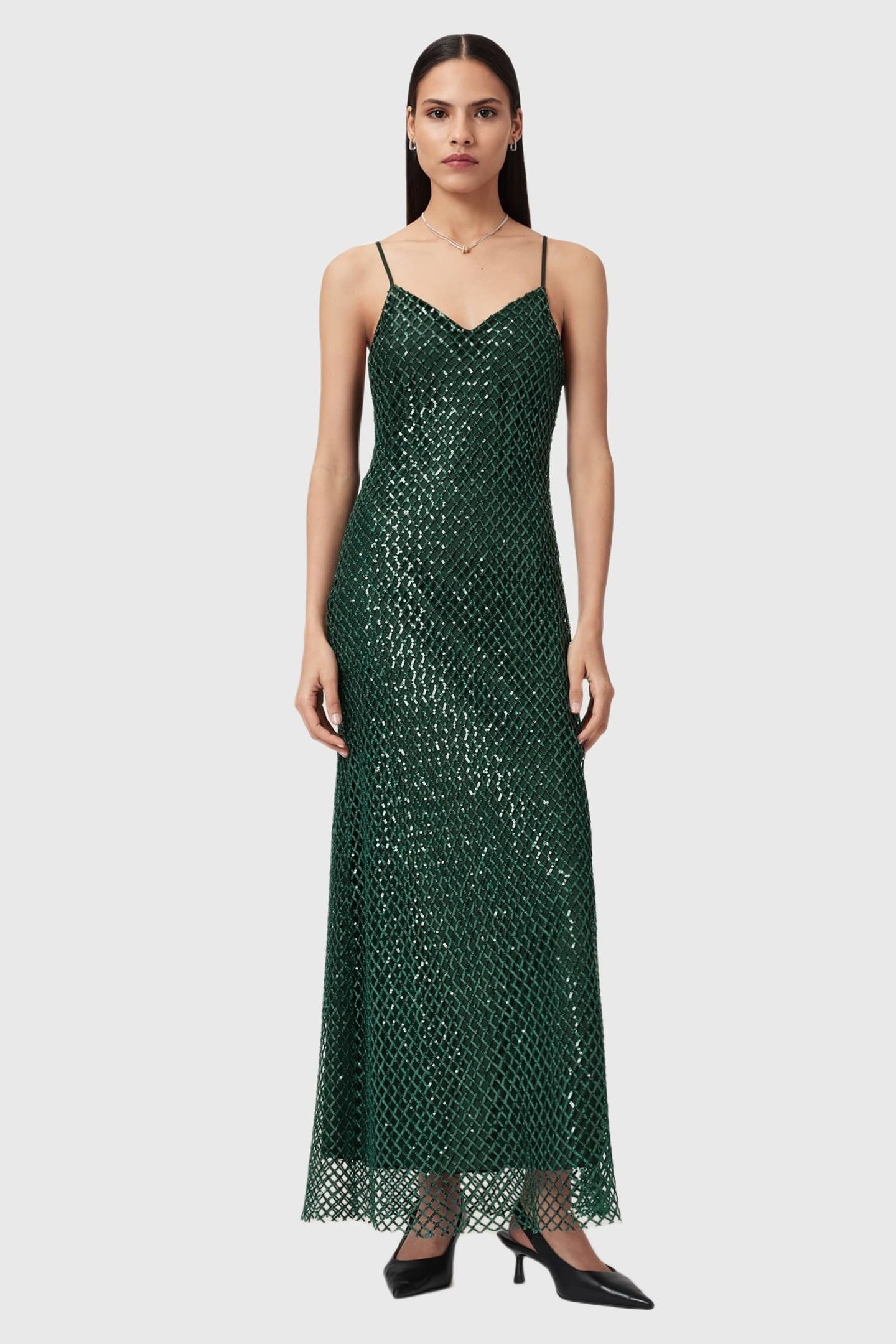 CHANTELLE DRESS EMERALD GREEN 2