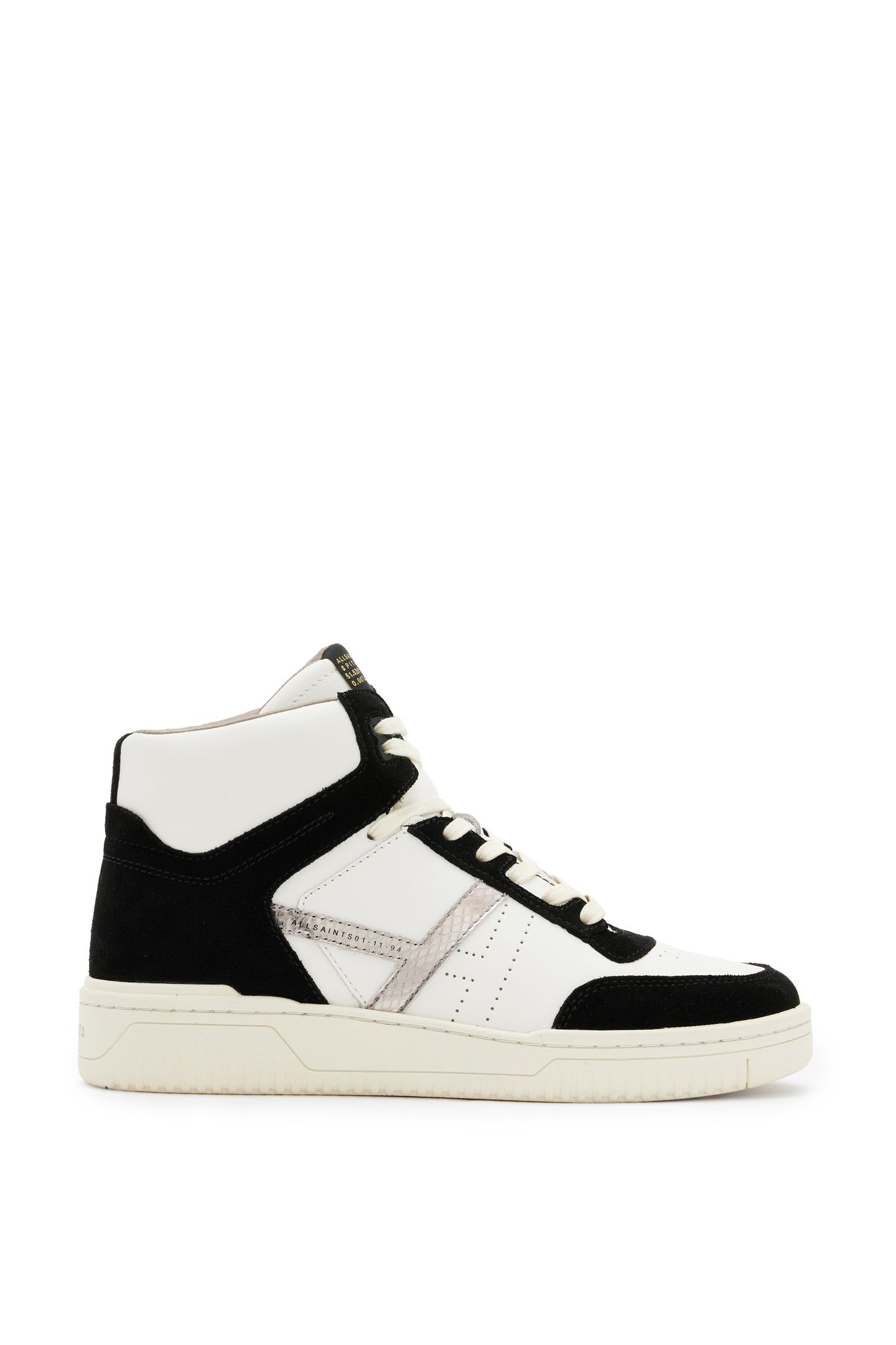 PRO SUEDE HIGH TOP WHITE/BLACK/GUN 1