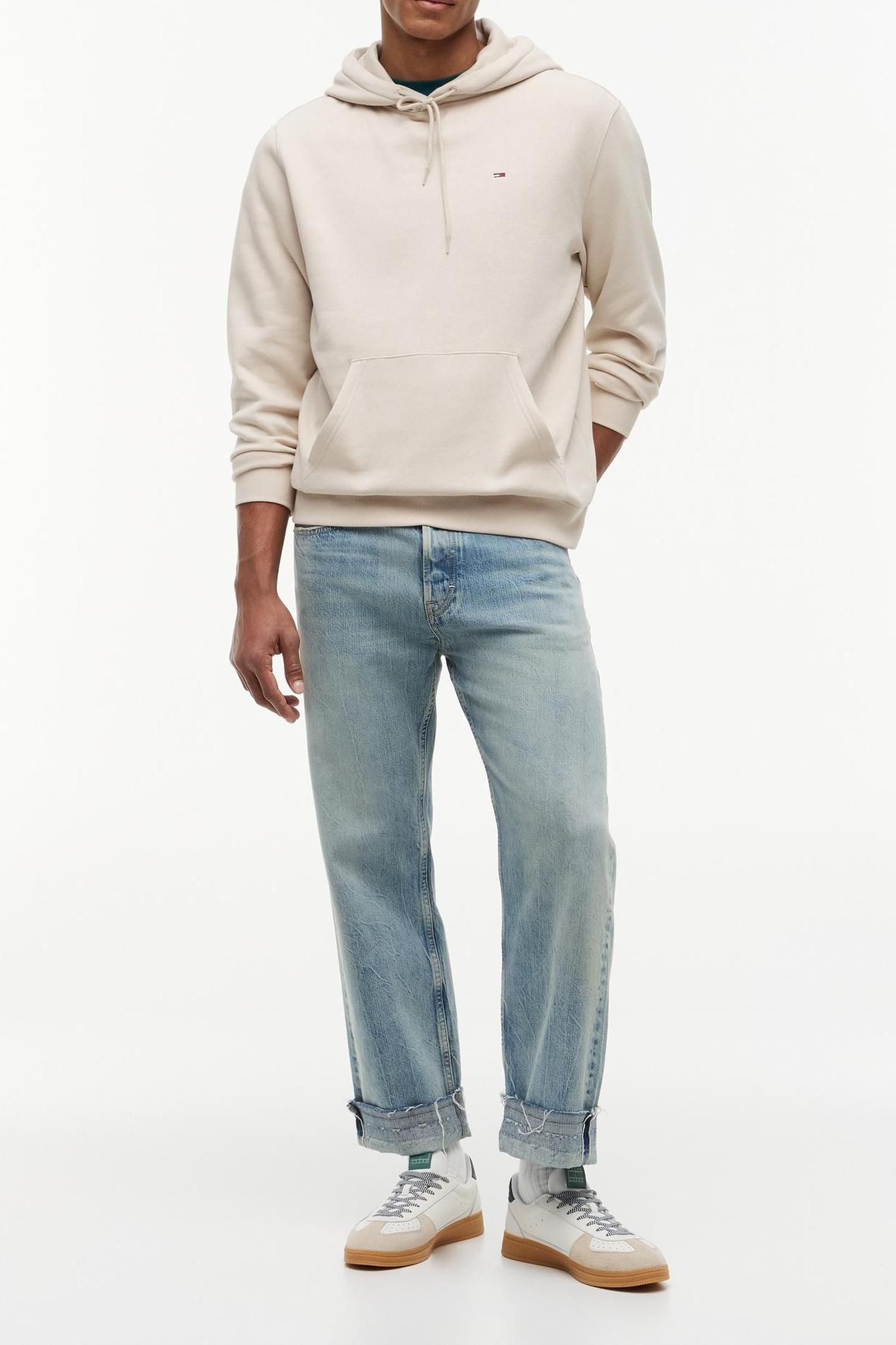 REGULAR FLAG HOODIE CLASSIC BEIGE 3