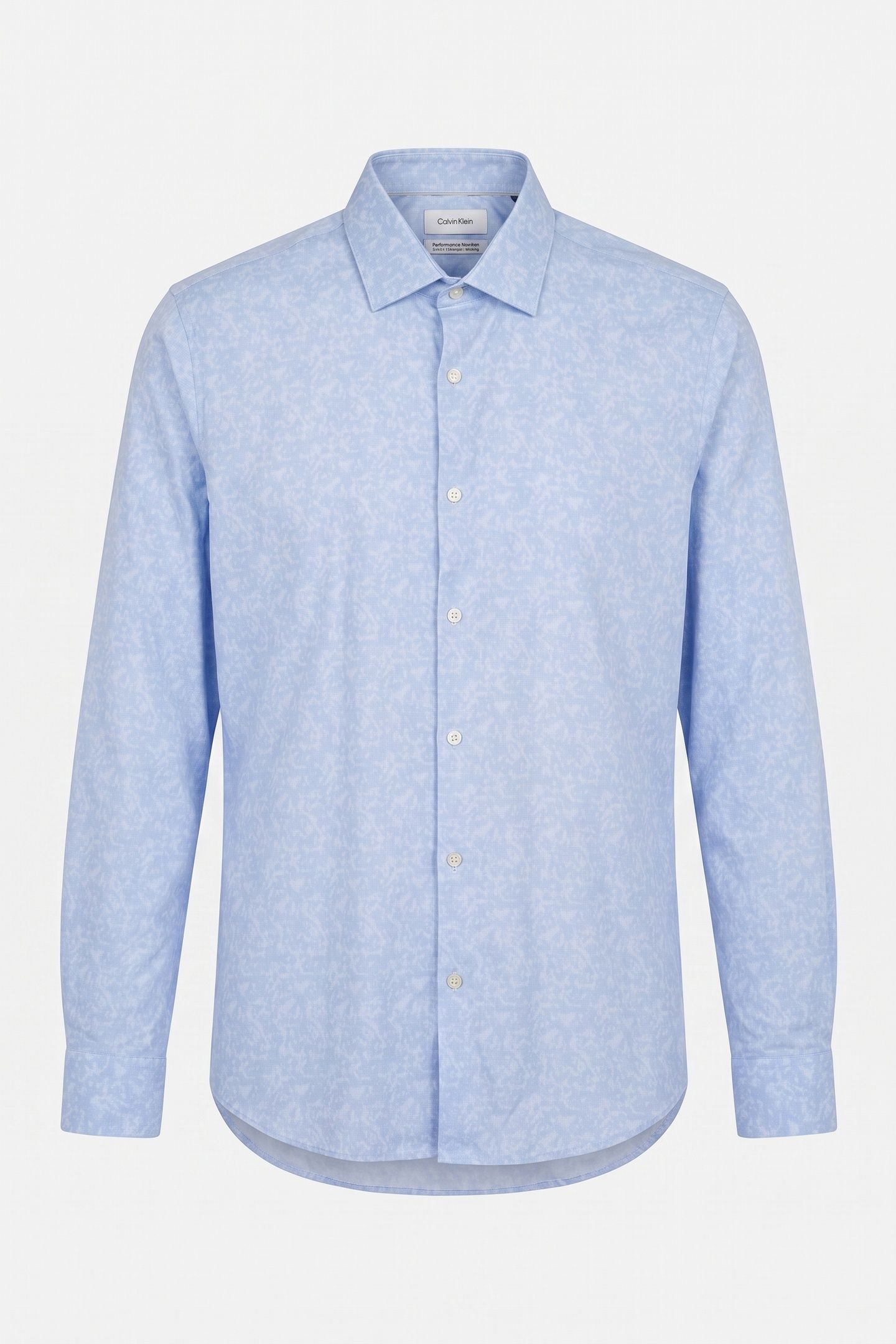 SLIM PERFORMANCE STRAIGHT SHIRT BLUE 3