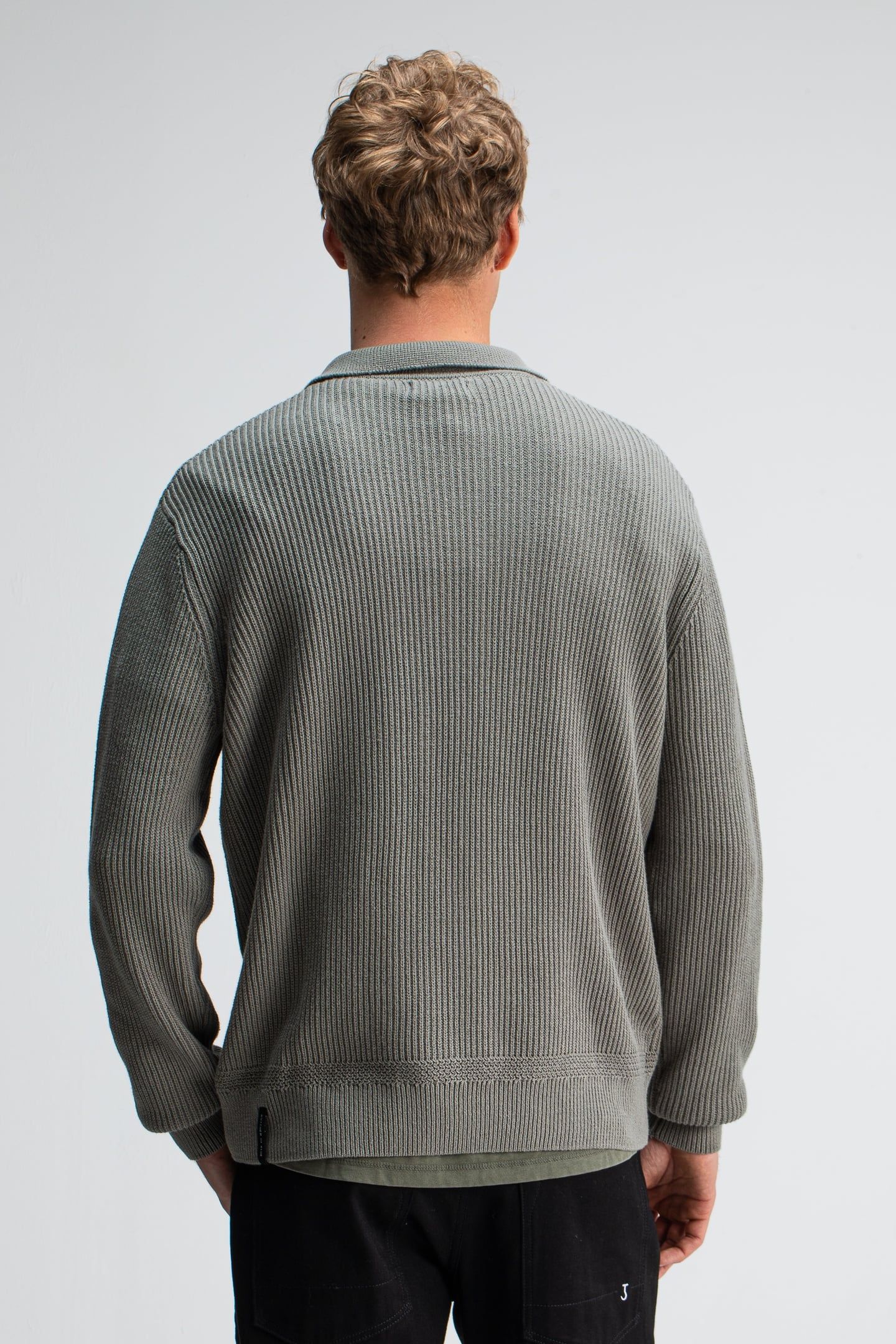 GALWAY POLO LS GRANITE GREEN 2
