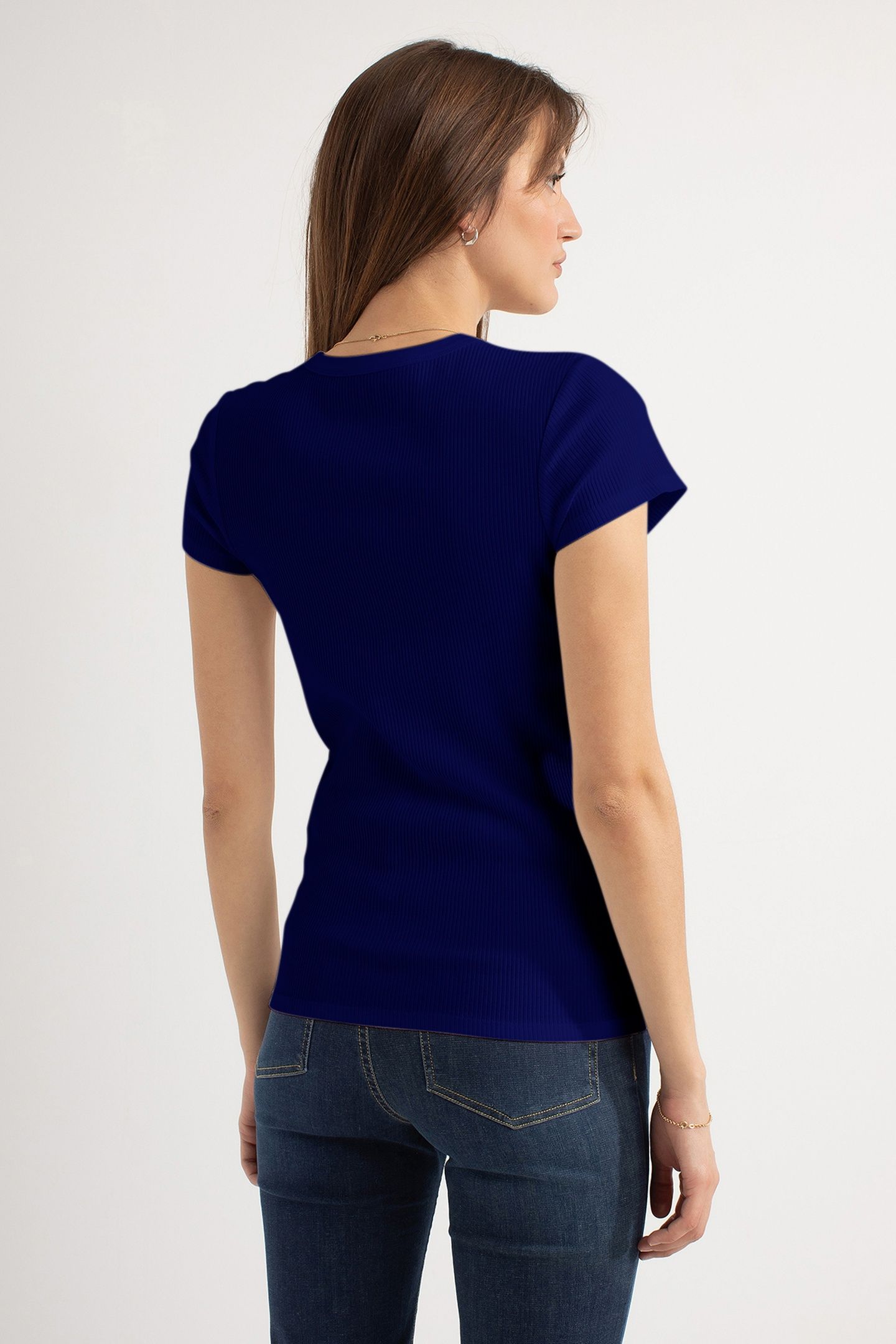 HARLEY SS RIB T-SHIRT NAVY 2
