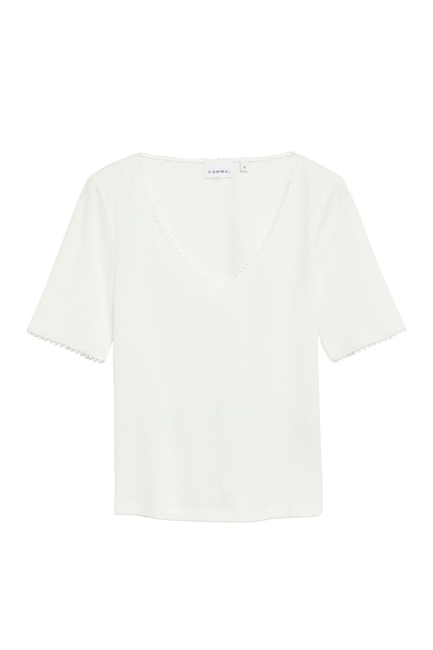 COMMA T-SHIRTS WHITE 4