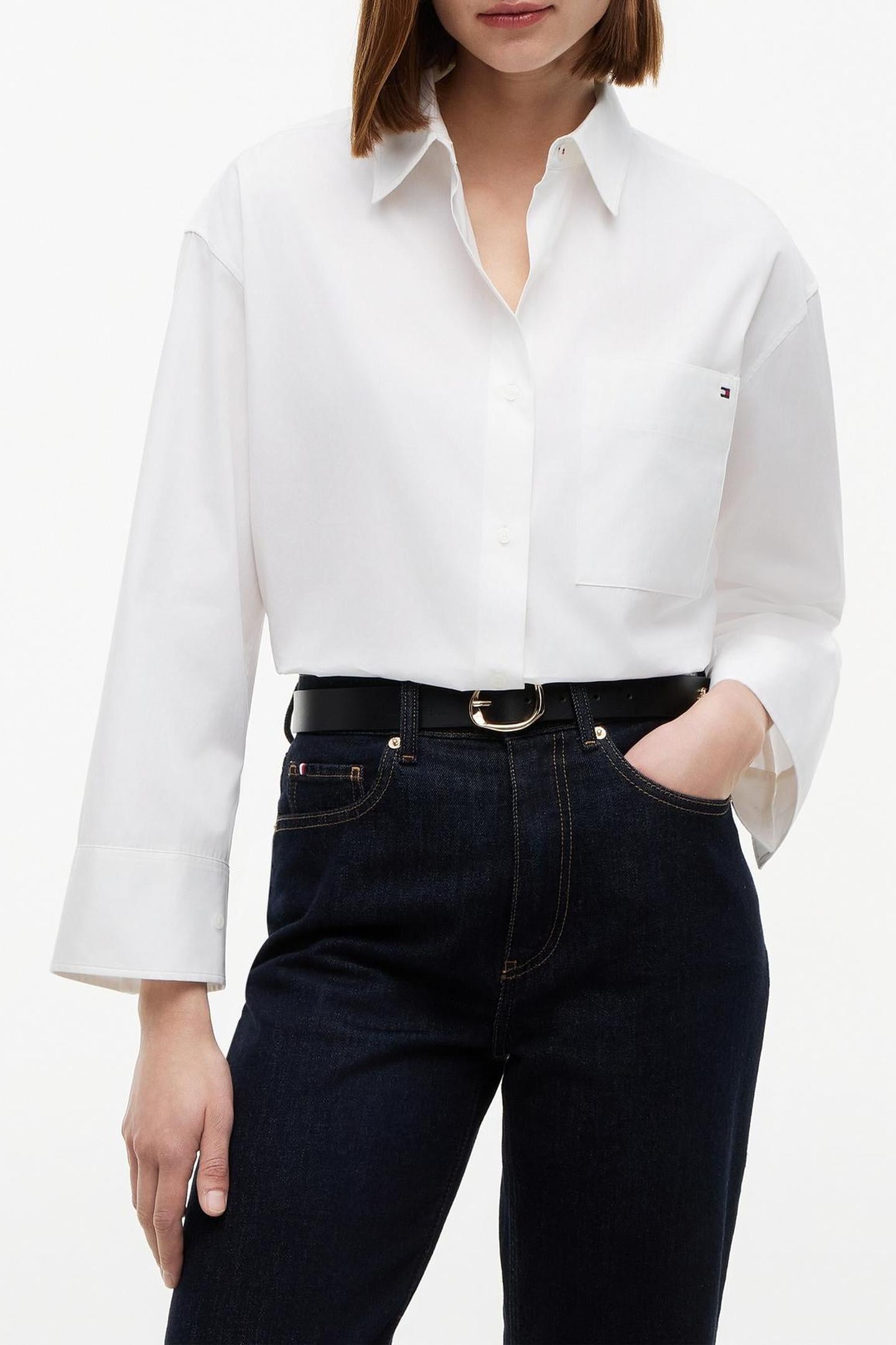 MODERN REGULAR POPLIN LS TH OPTIC WHITE 1