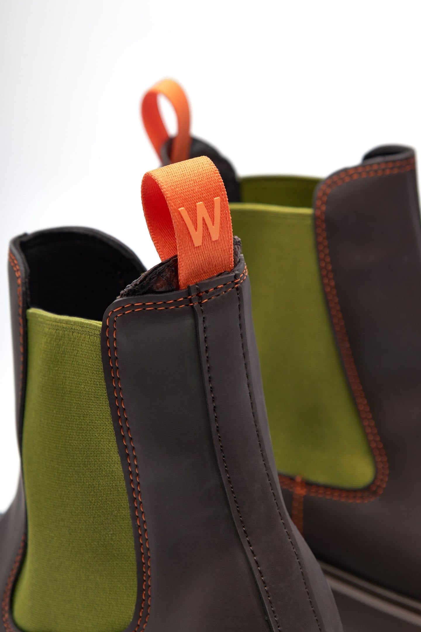 AYA WATERPROOF CHOCOLATE/BAMBUS GREEN 5