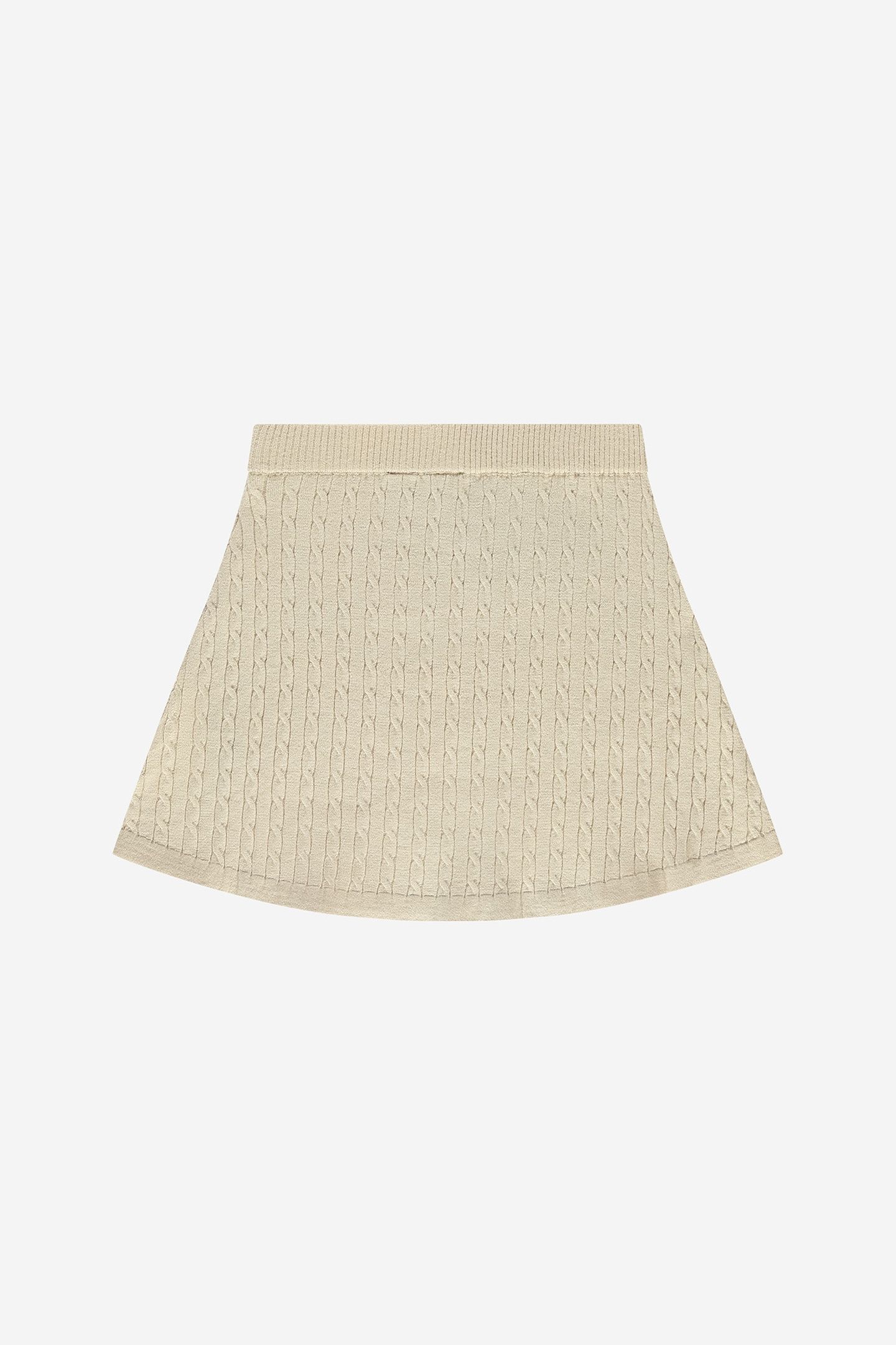 XIA CABLE SKIRT OAK SAND 3