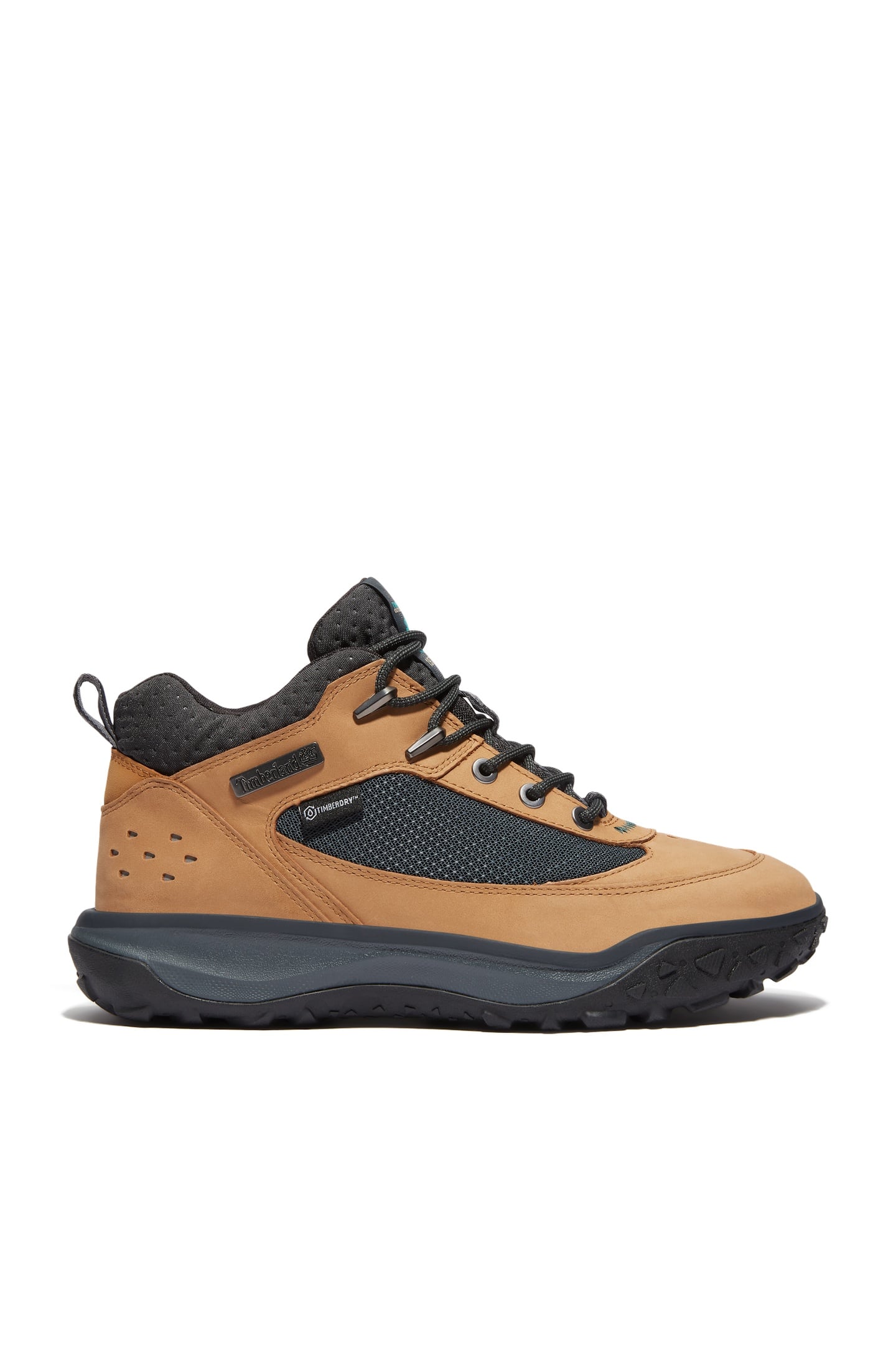 TIMBERCUSH MOTION 7 MID LACE UP WATERPROOF SNEAKER BROWN NUB 1