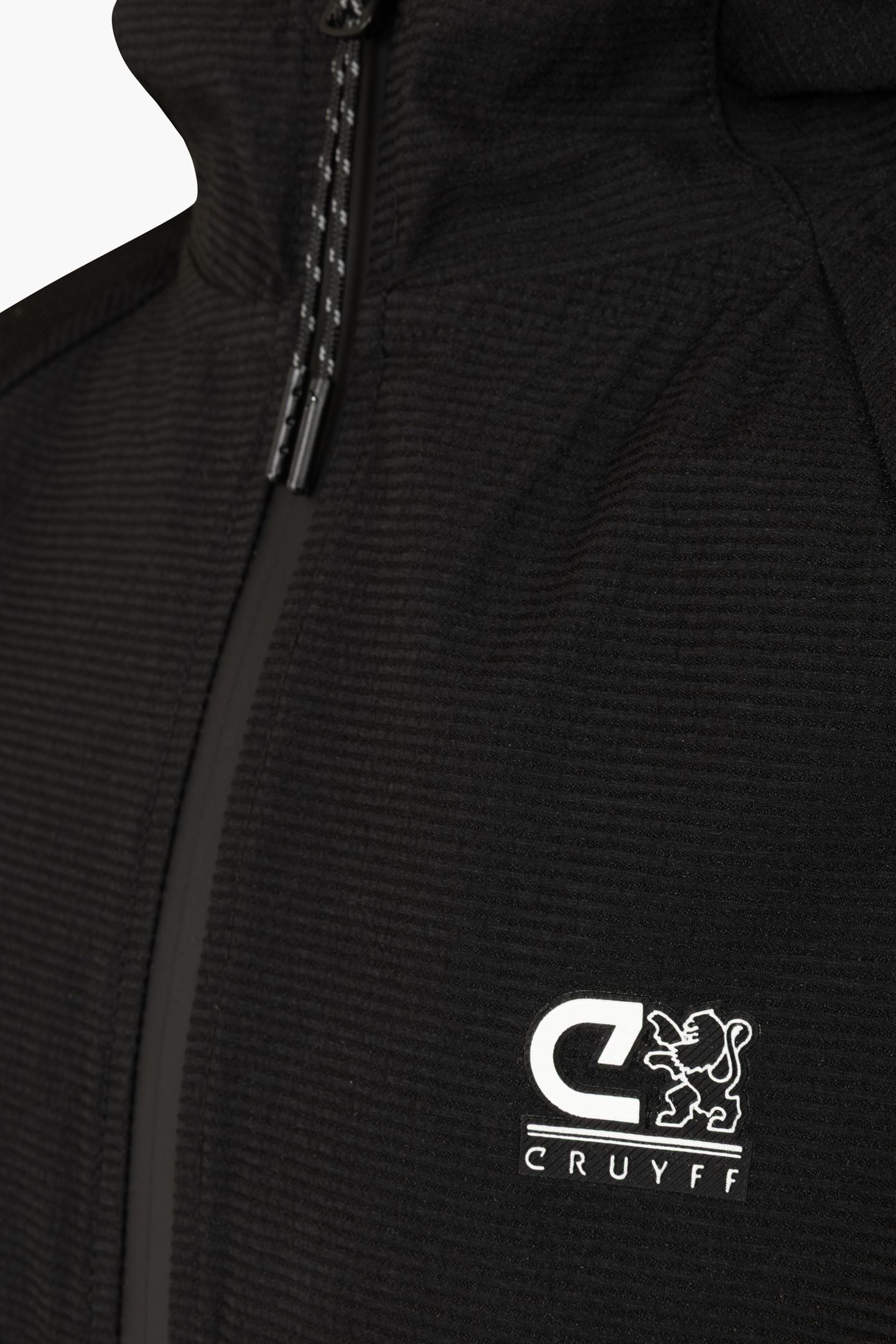 QUARTZ FZ WOVEN HOOD BLACK 4