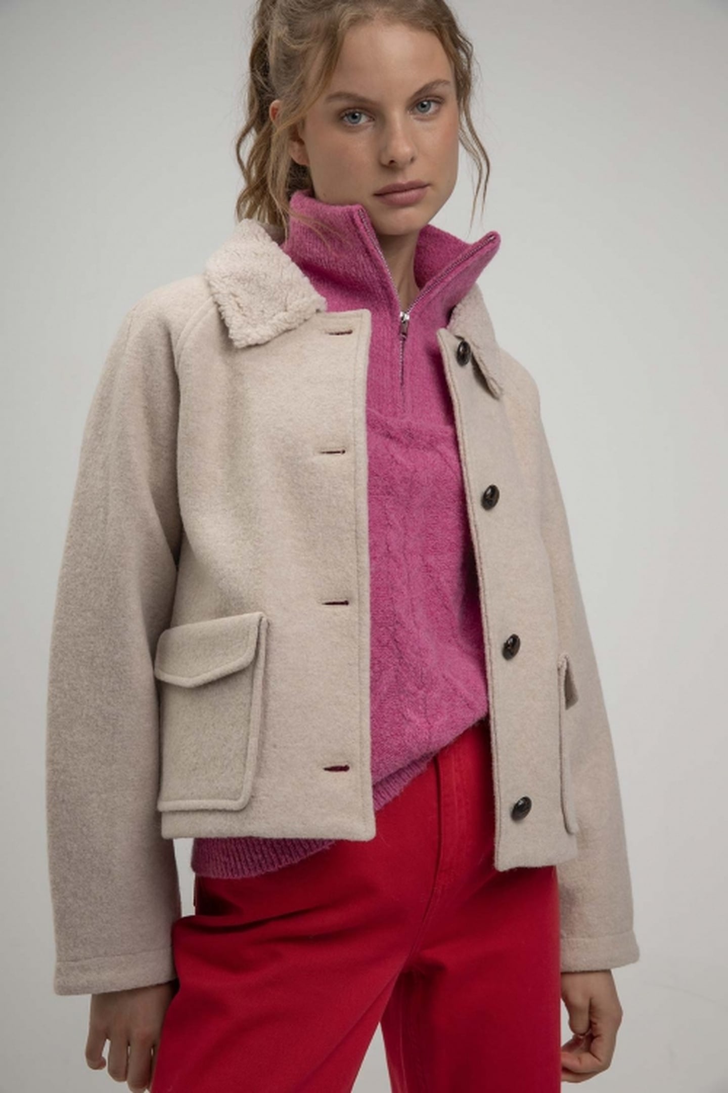 SUZY JACKET SAND 1