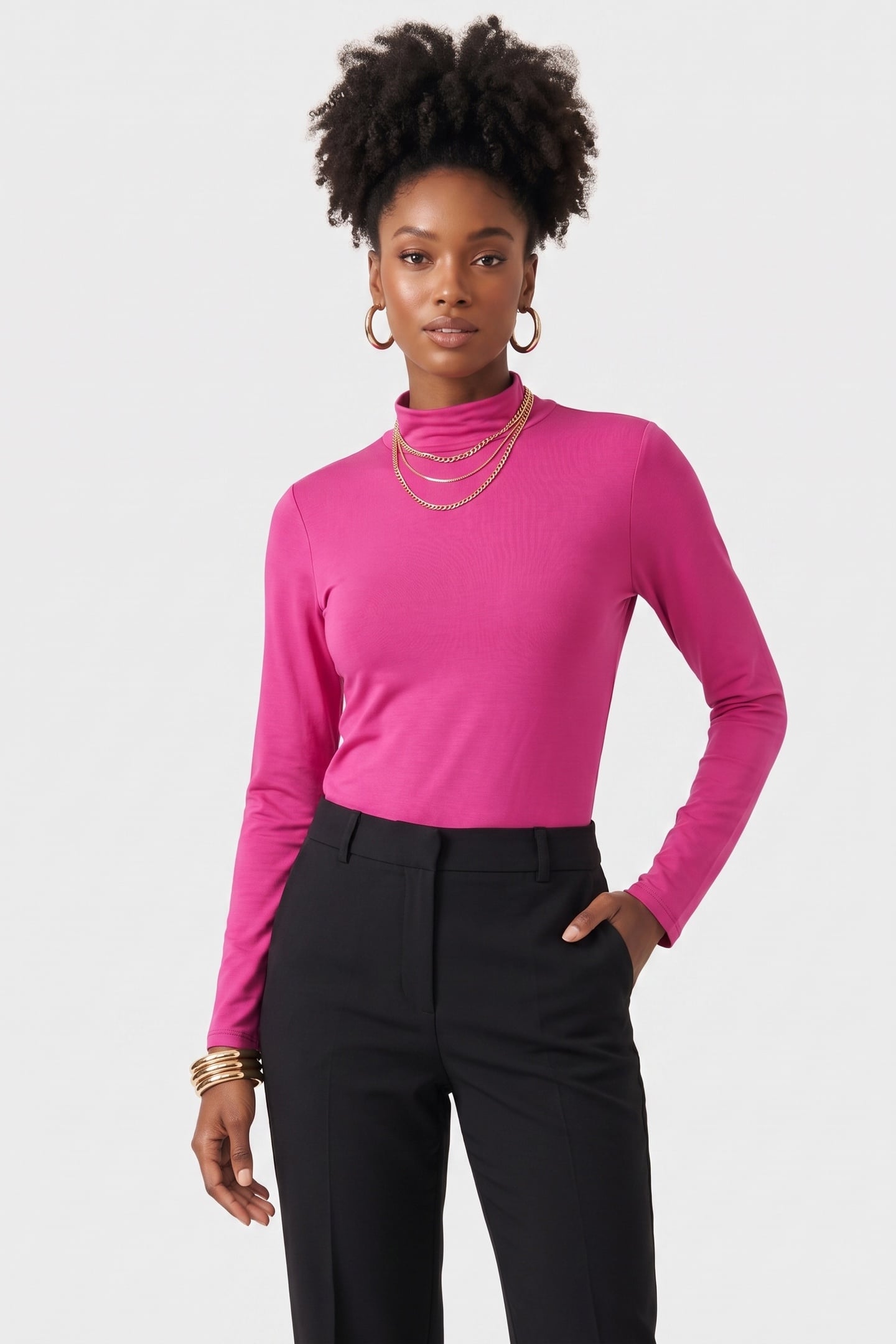MOMA SHINY LONGSLEEVE PINK 1