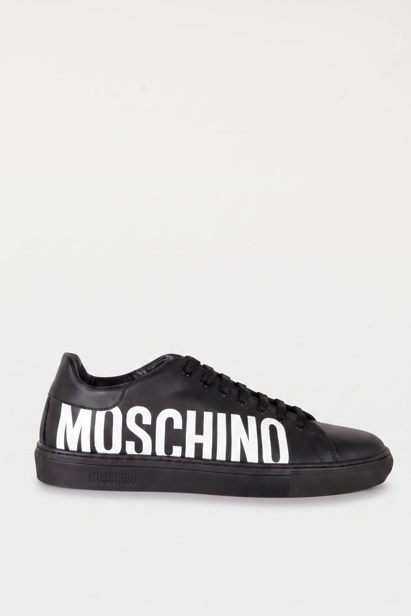 CALFSKIN SNEAKERS BLACK 1