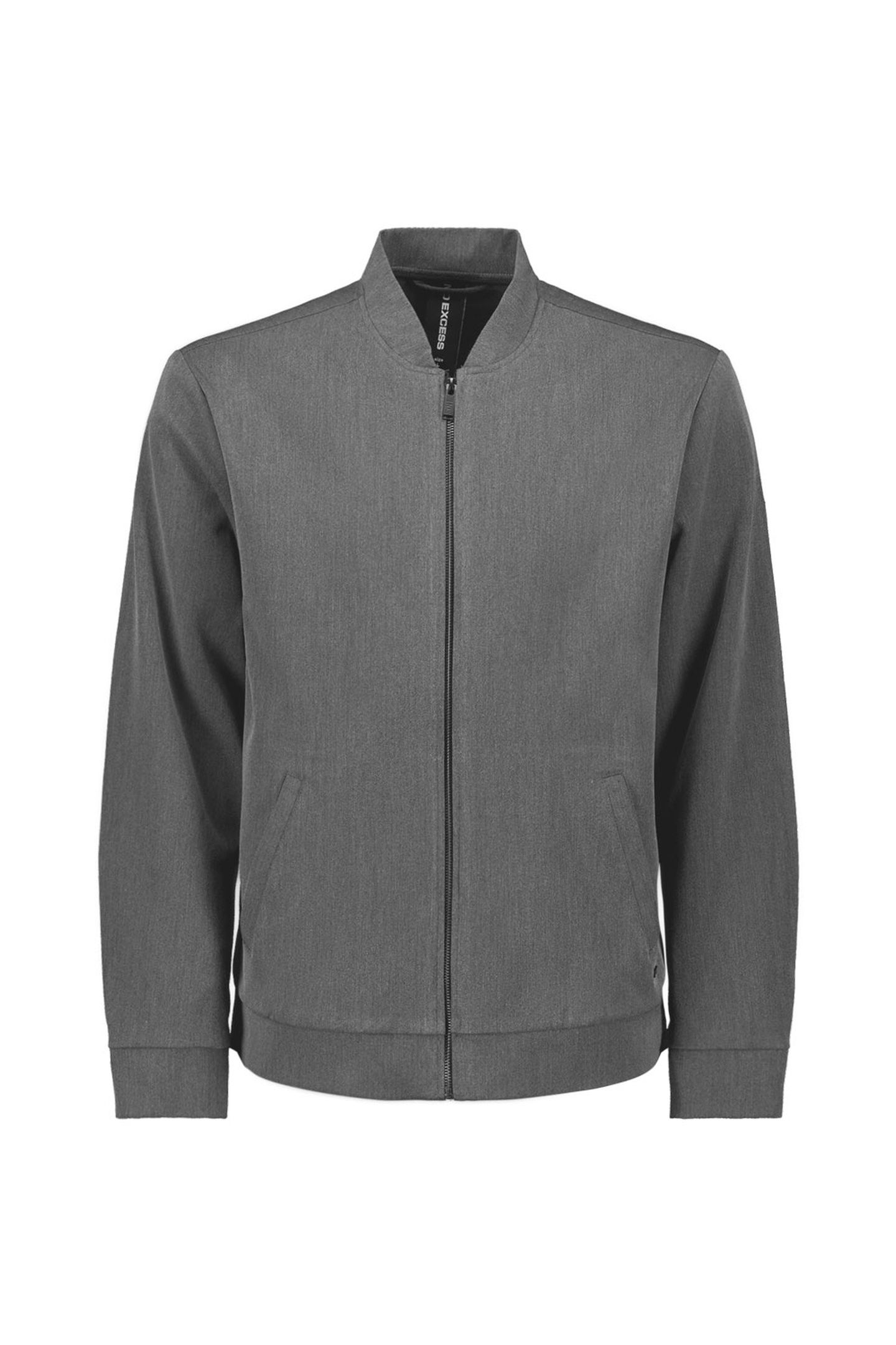 JACKET SHIRT BOMBER MELANGE HYBRID GREY MELANGE 4
