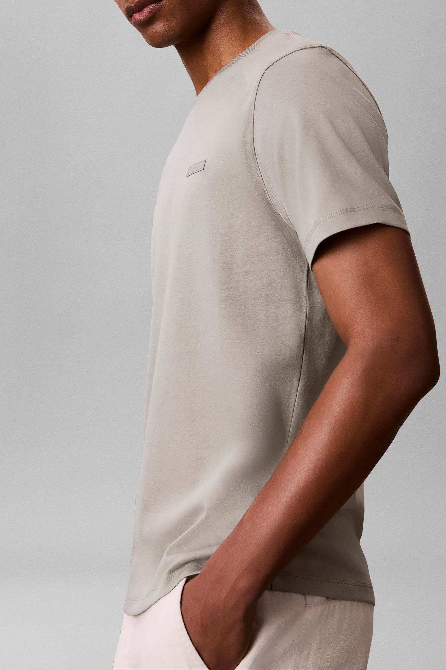 SS SLIM SUPIMA LOGO TEE SHADOW 5