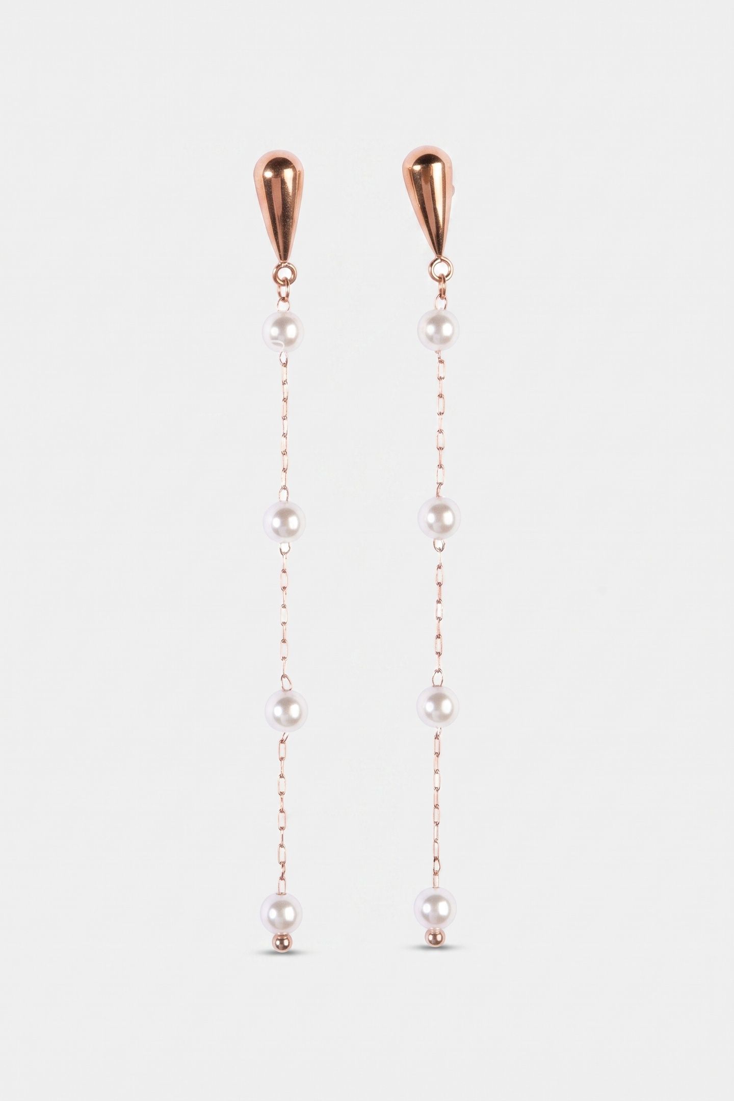 DEWDROP OHRRINGE ROSEGOLD 3