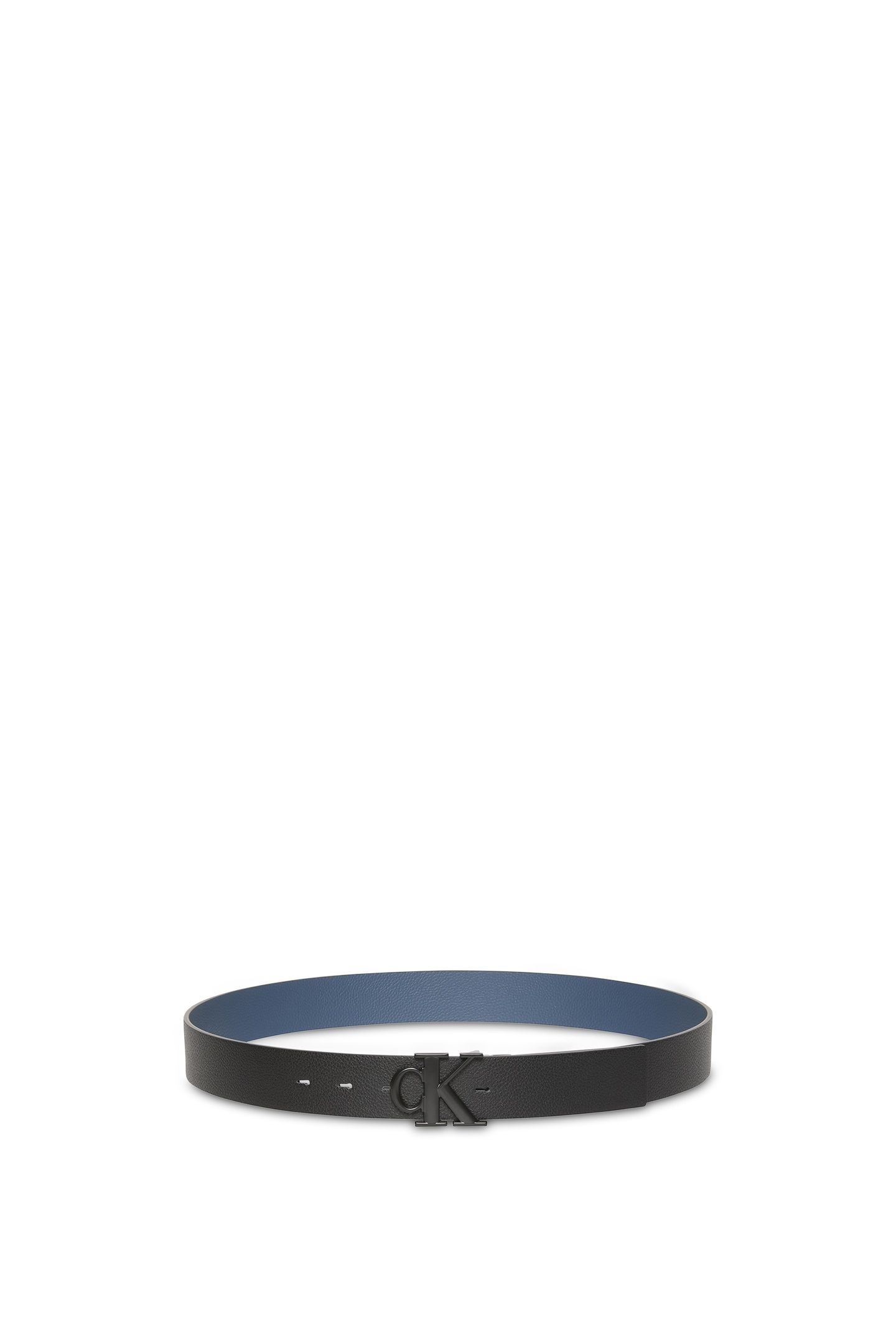 MONOGRAM BUCKLE 35MM BELT BLACK/MOONLIT OCEAN 4