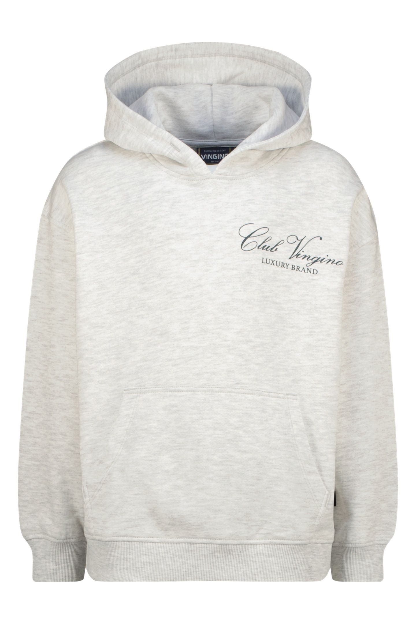 BOYS NICLOS SWEATER FEARLESS GREY MELEE 1