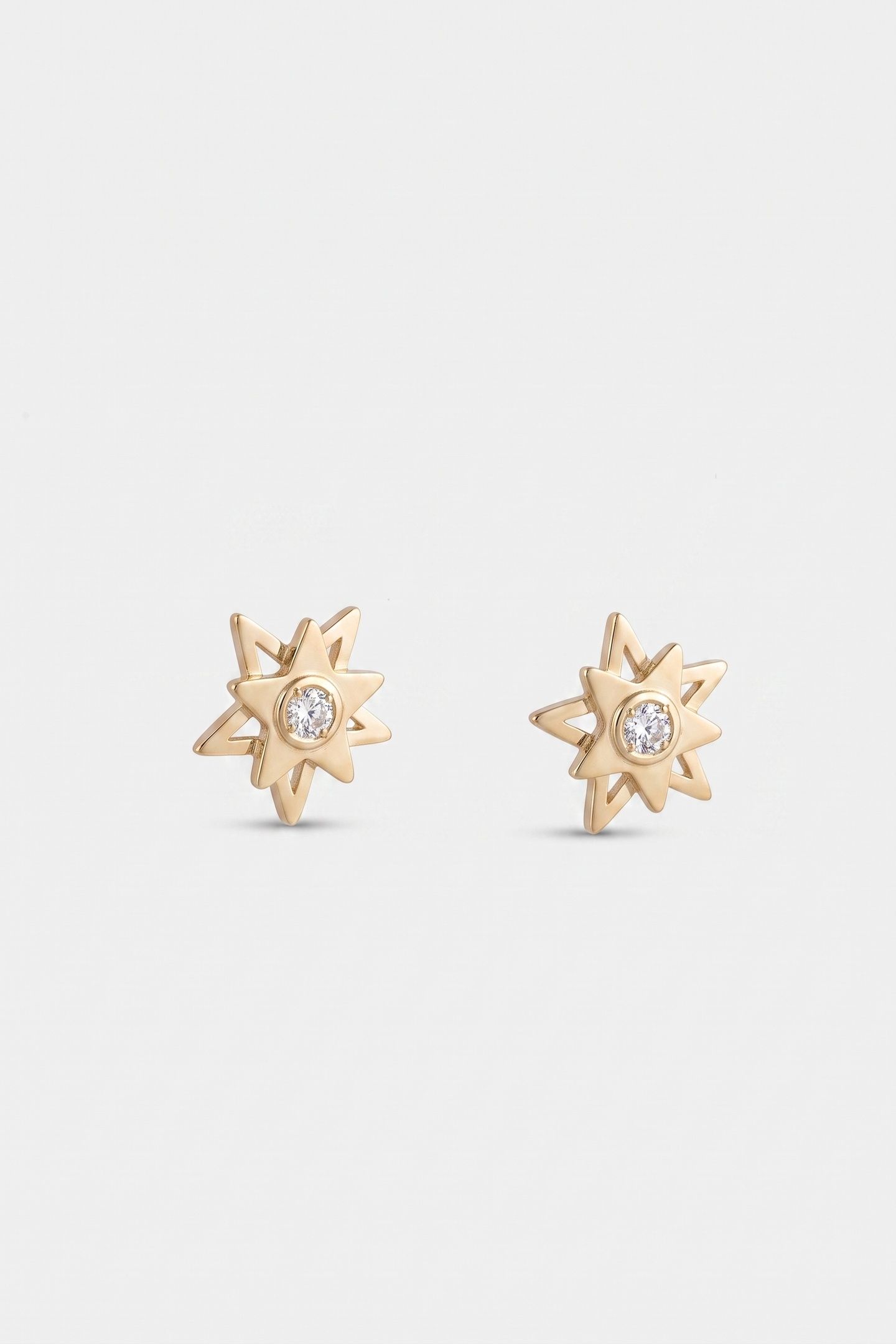 SHINING STAR OHRRINGE GOLD 4