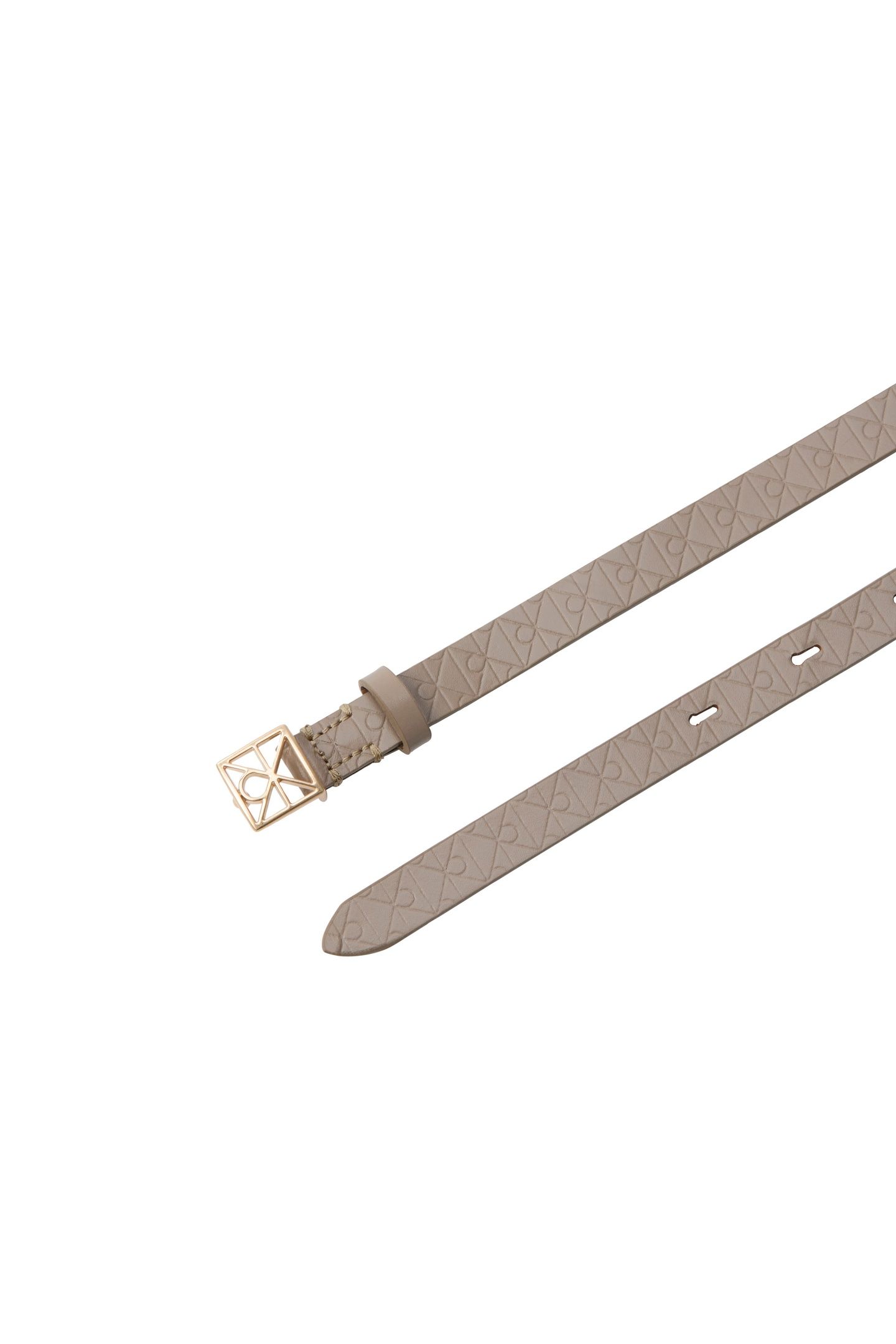 EMBLEM BUCKLE ALL-OVER PRINT BELT DESERT TAUPE/ANTIQUE LIGHT 3