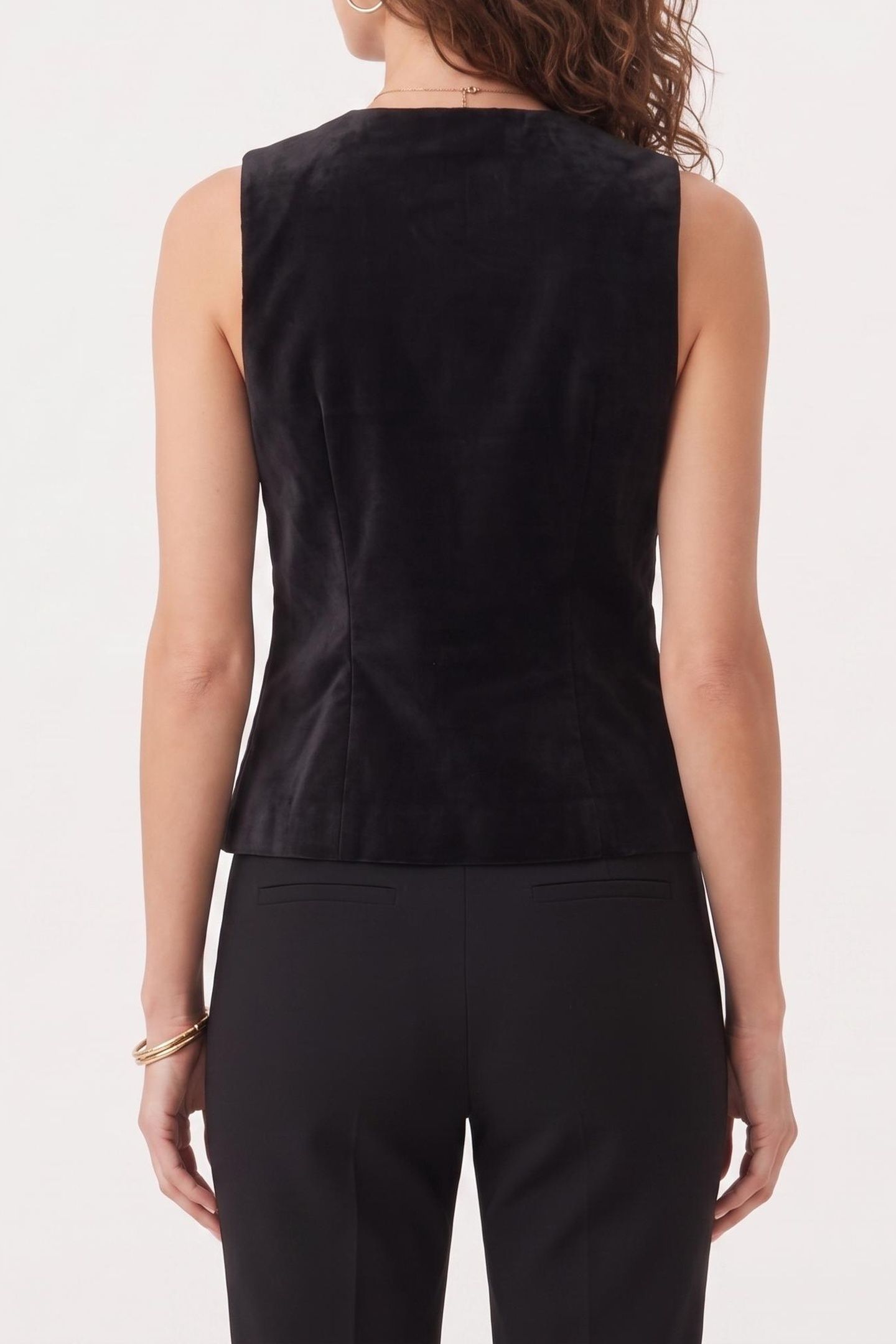 STRAPPY TOP WITH TIES BLACK 2