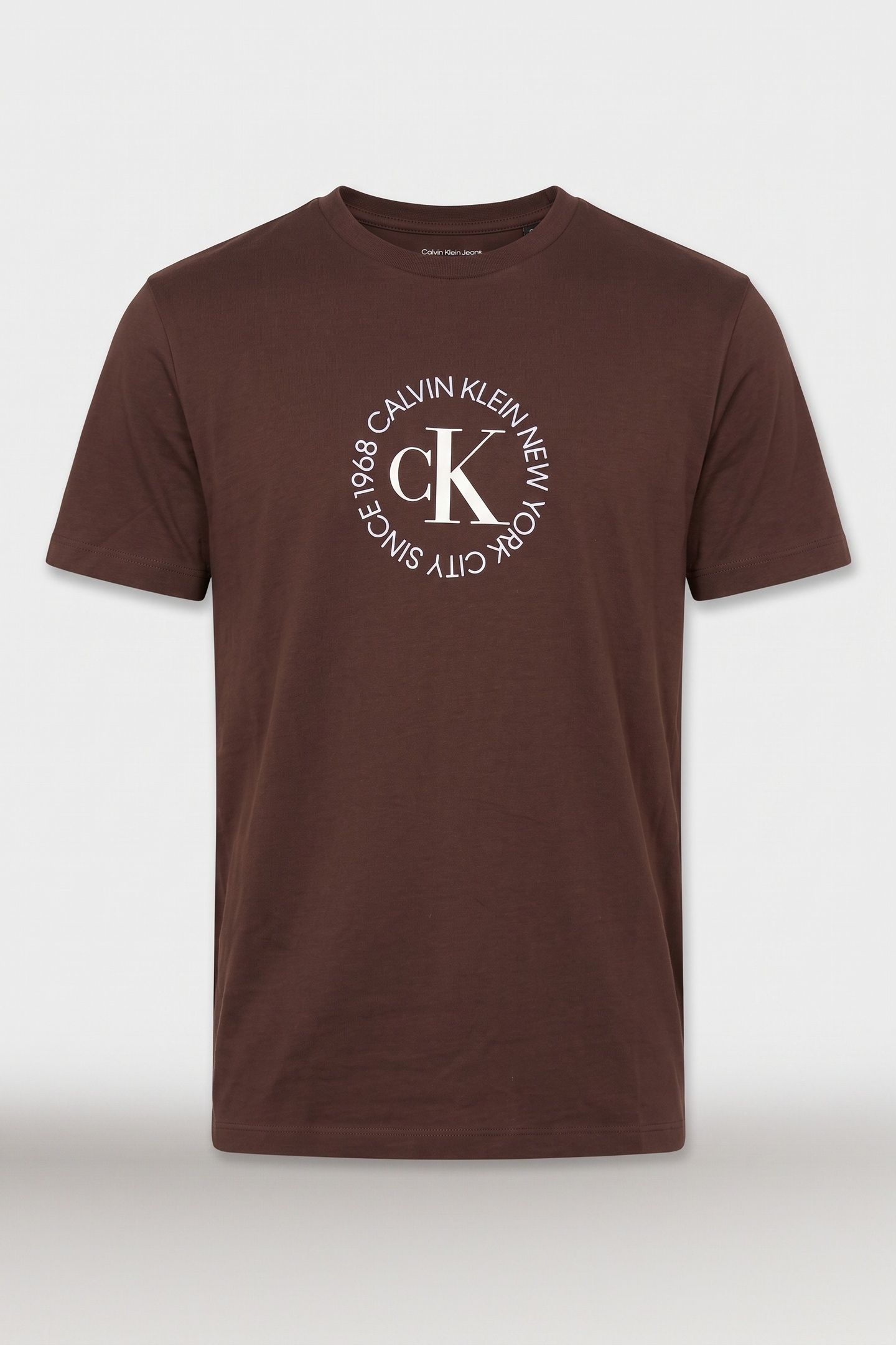 SS 30S WORD TEE RICH BROWN 3