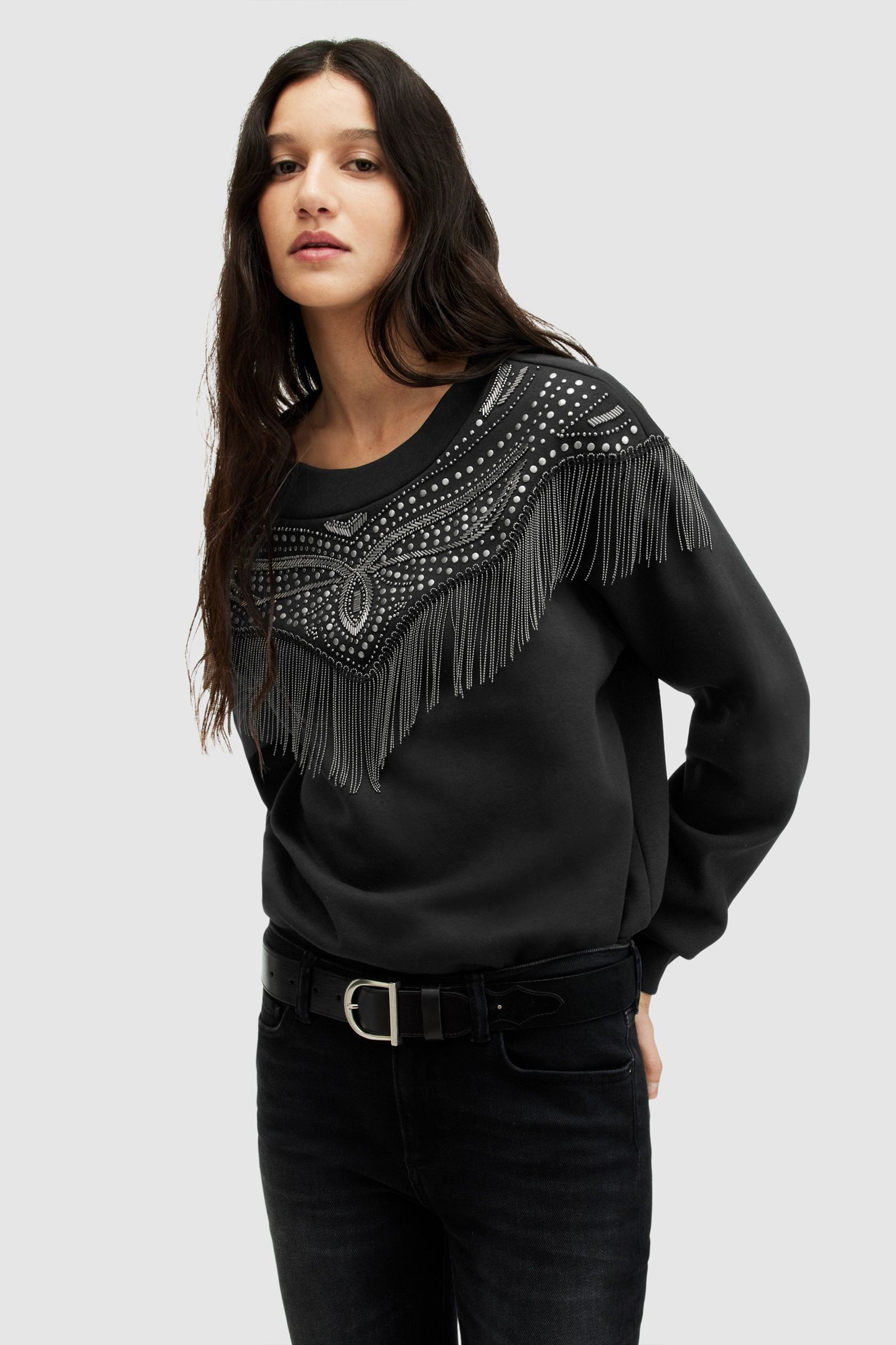 WINONA JAINE SWEAT BLACK 2