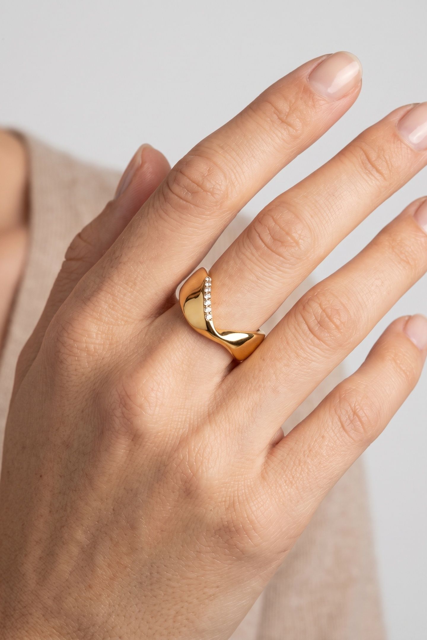 SWING RING GOLD / 50 1
