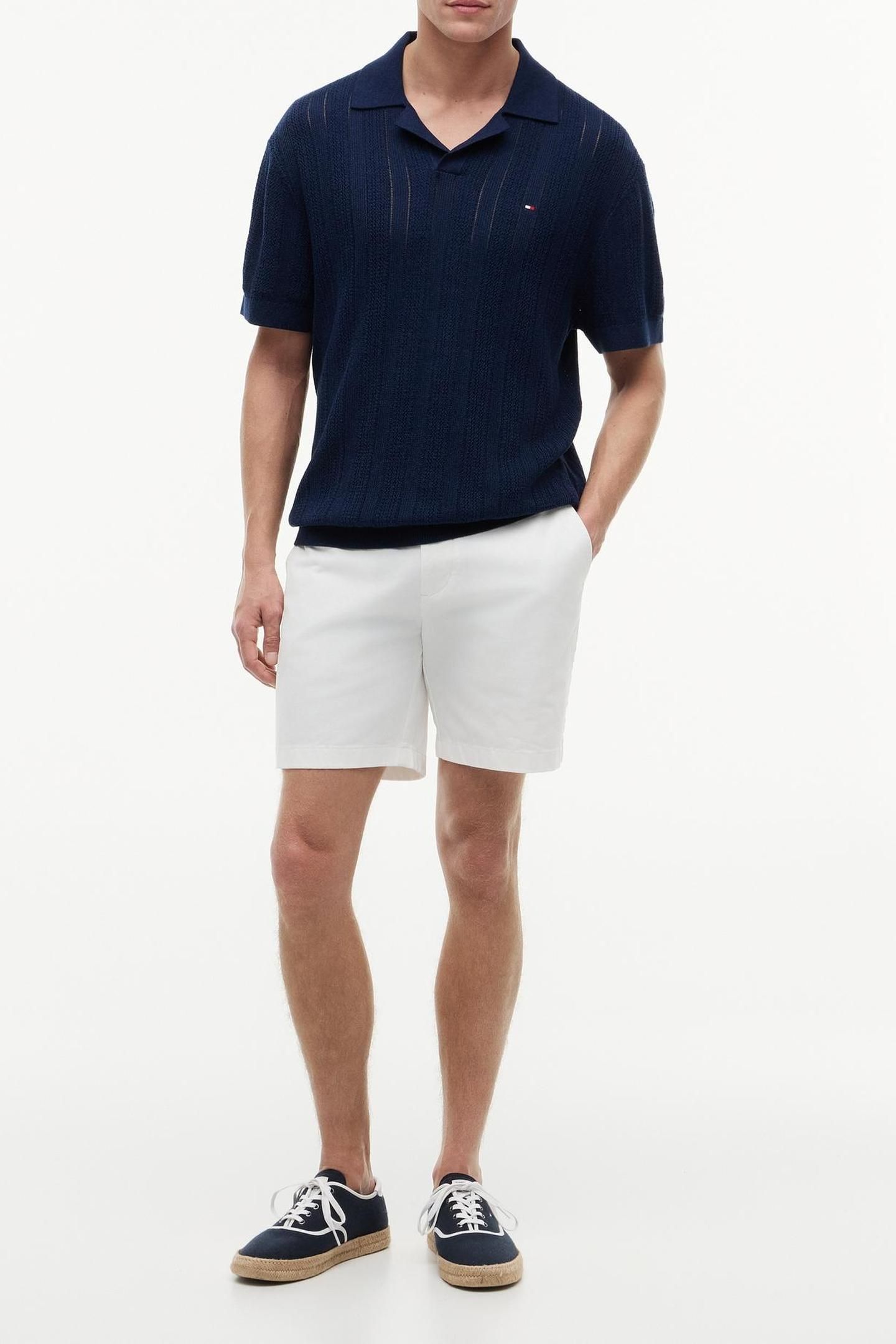 POINTELLE STRUCTURE CARBON NAVY HEATHER 3