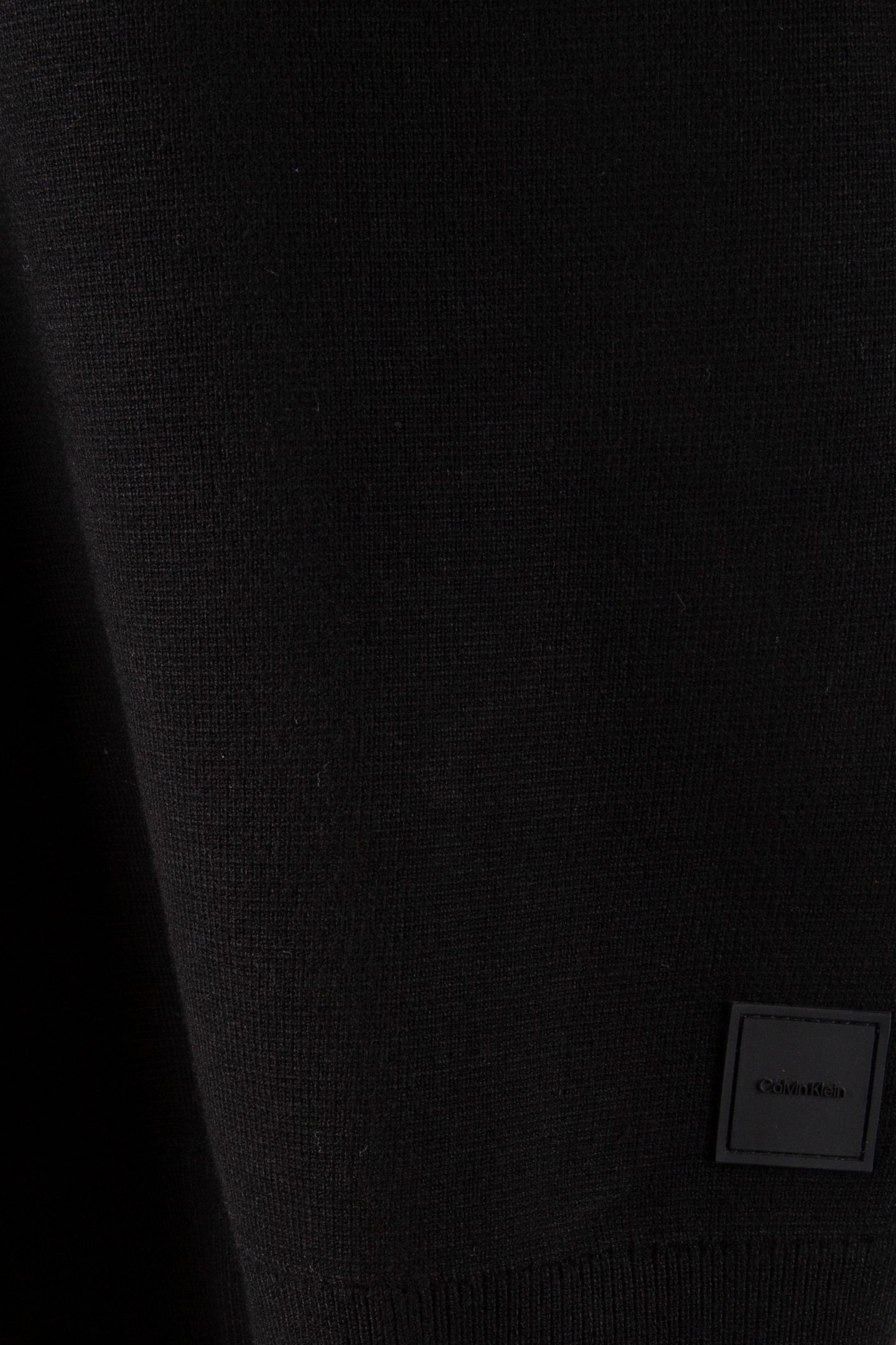 LS TECH KNIT QUARTER-ZIP SWEATER BLACK 5