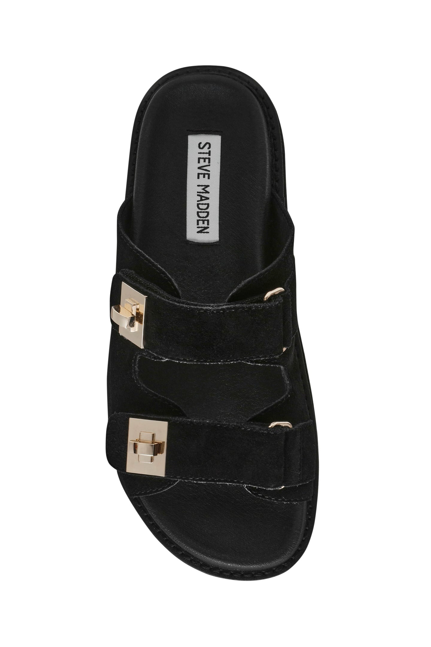 BIGSCHMONA SANDALS BLACK SUEDE 5