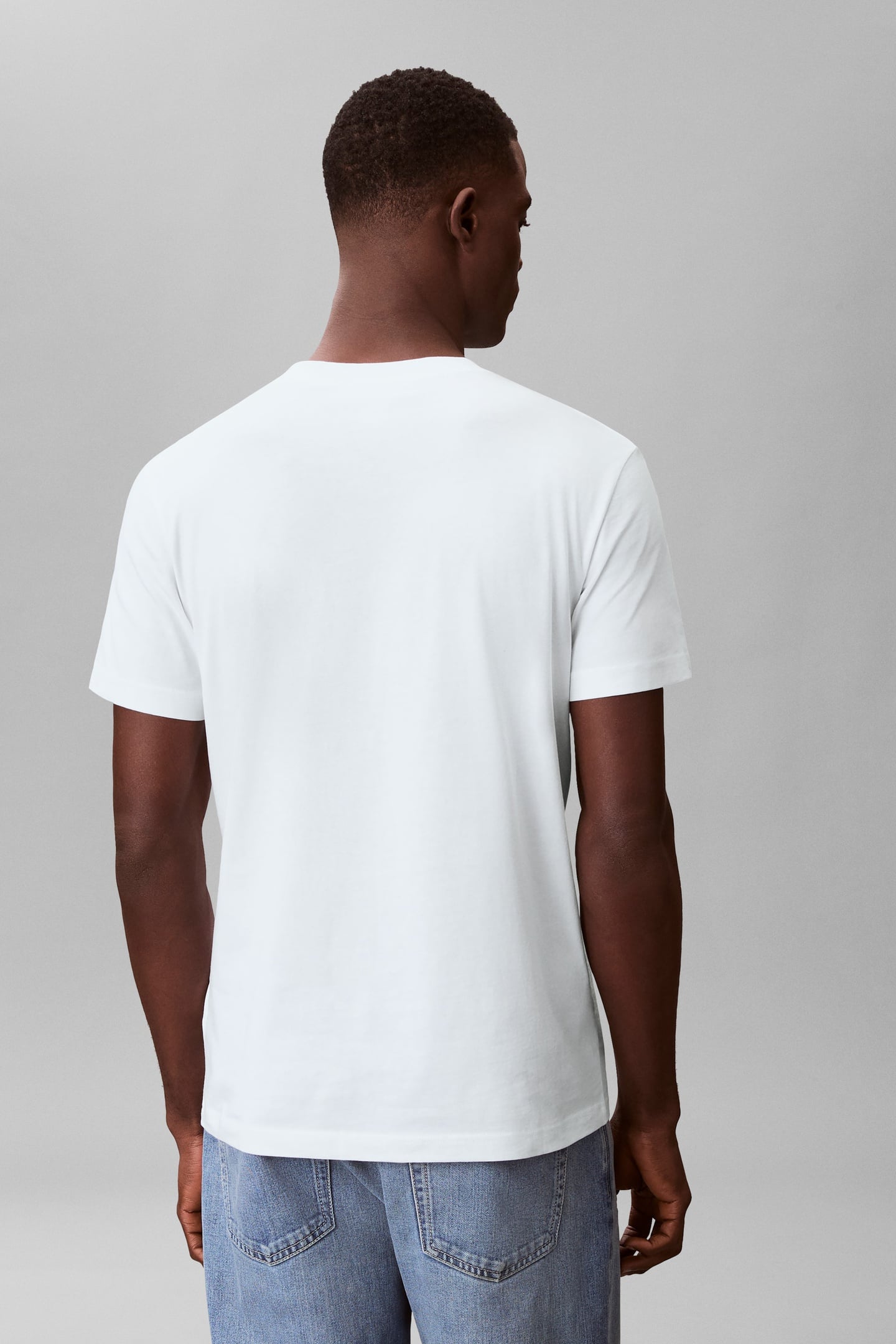 SHADOW LOGO TEE BRIGHT WHITE 3