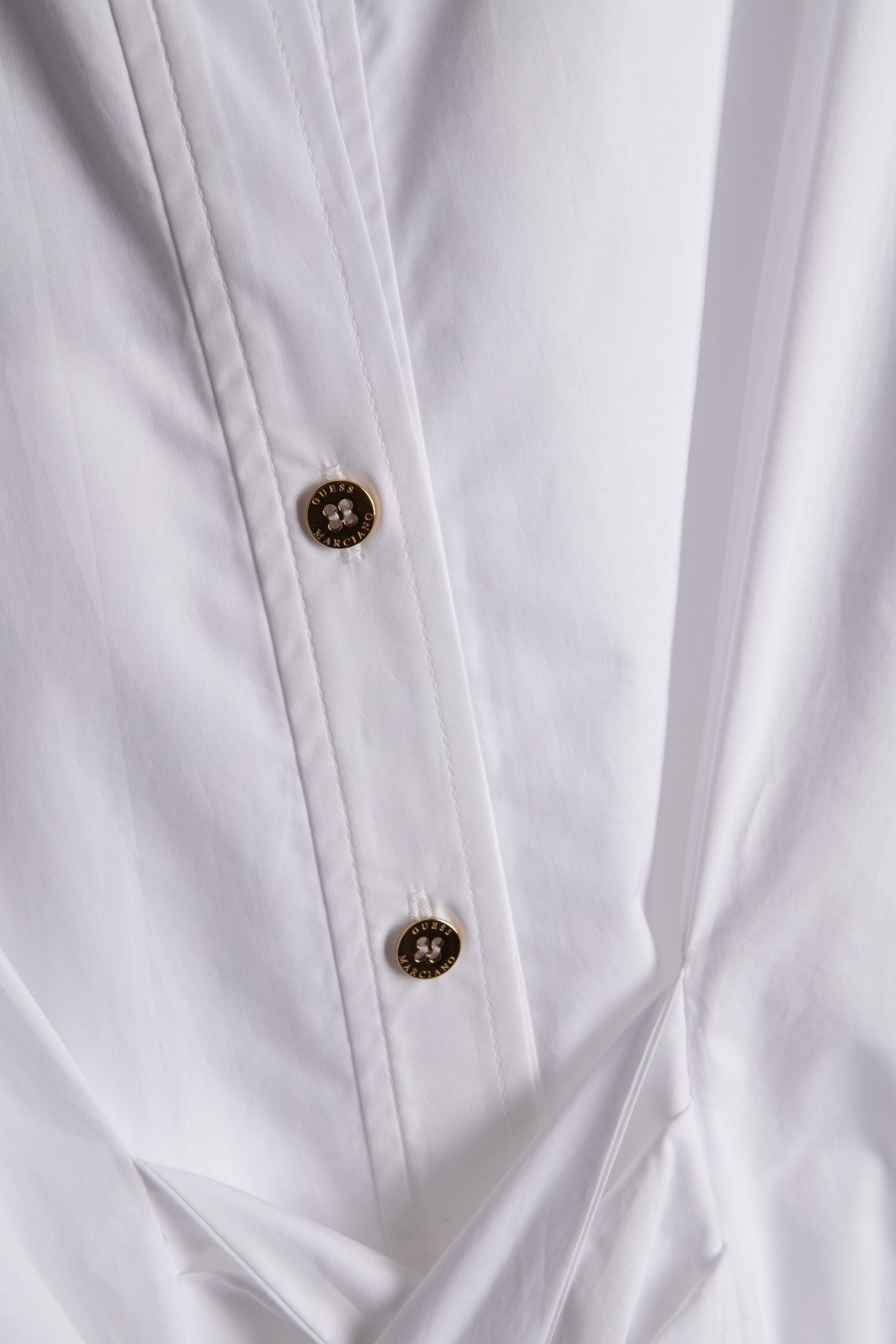 ADELE V NECK SS MIDI TRUE WHITE A000 4