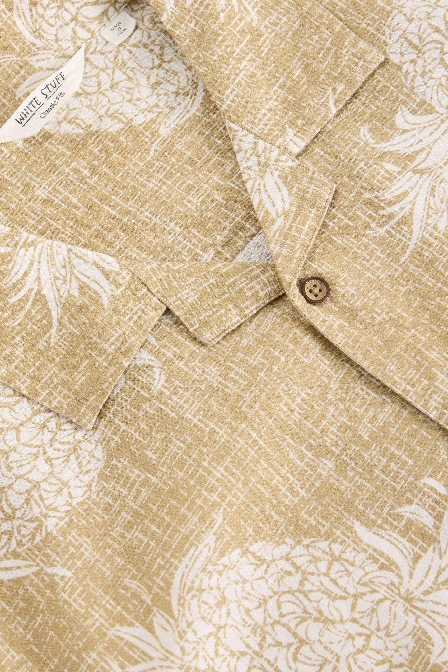 HAYLE PINEAPPLE PRINTED SHIRT GREEN PRINT 3